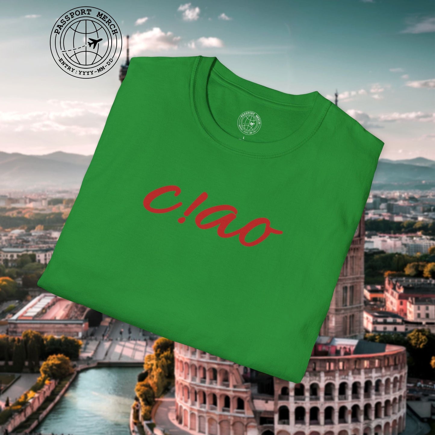 c!ao with Authority! Italy T-Shirt