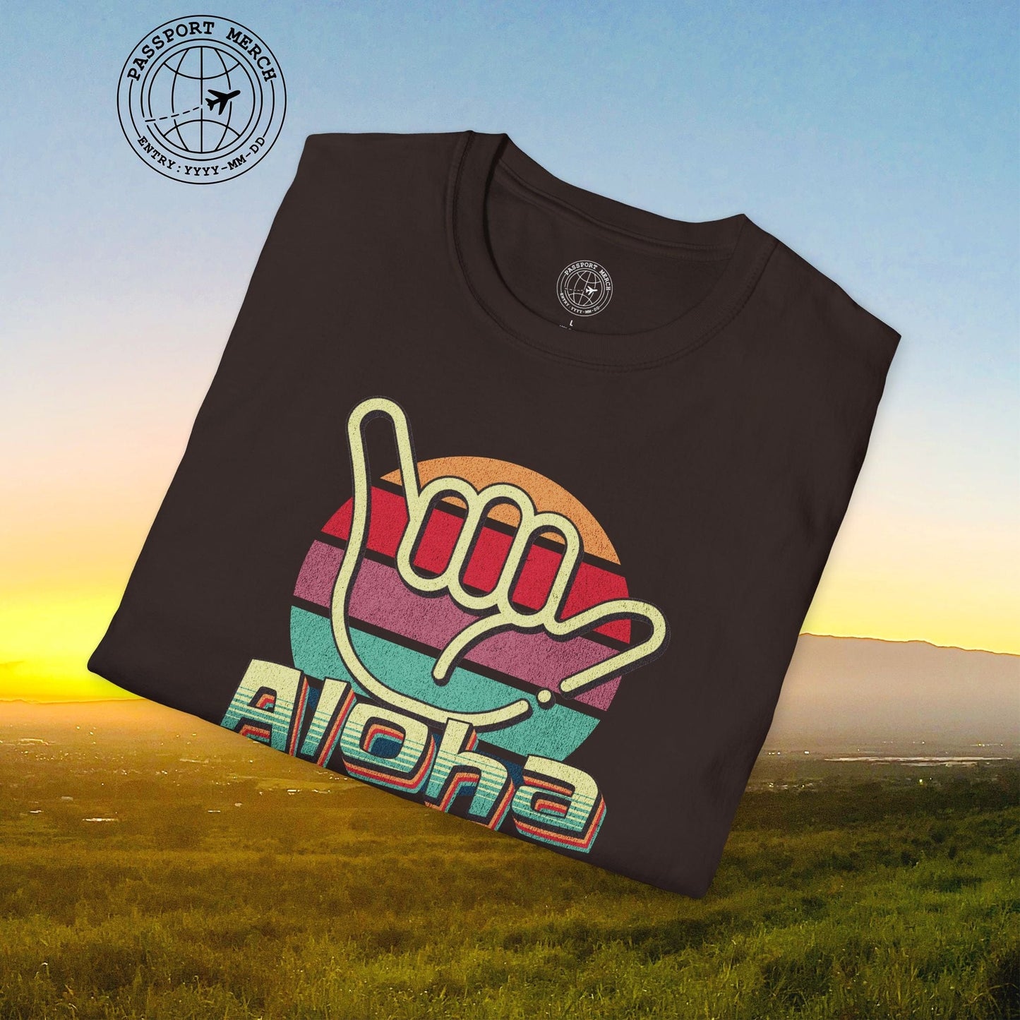 Vintage Retro Aloha Shaka, Hawaii T-Shirt