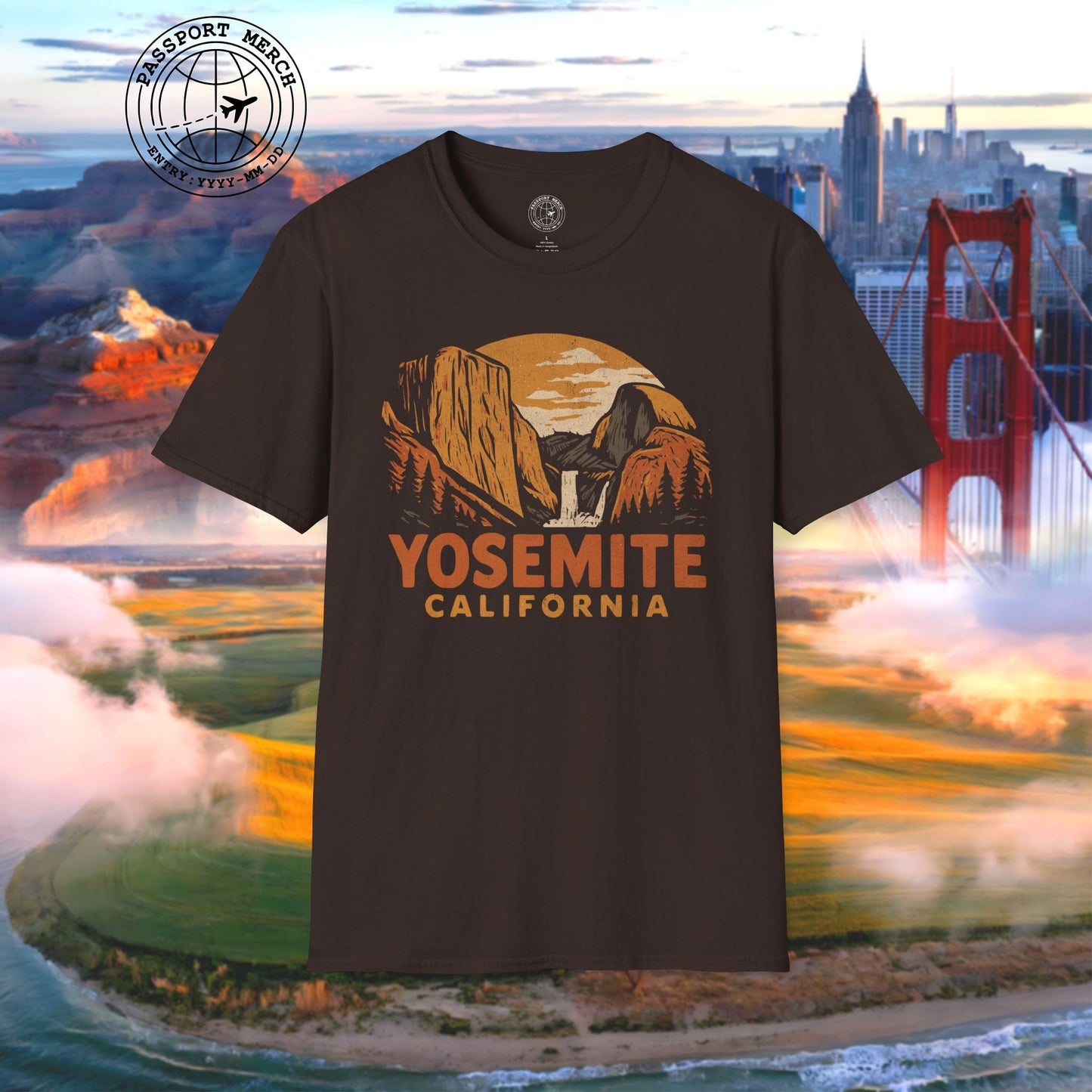 Yosemite, California - 80's Vintage T-Shirt