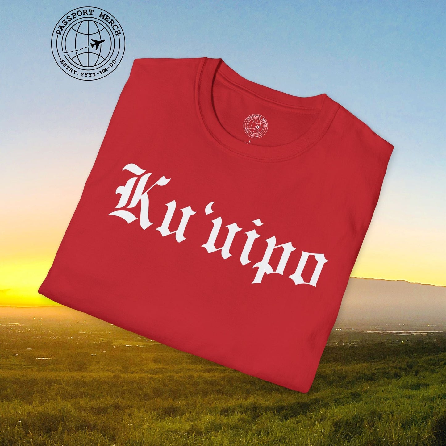 Black and White Ku'uipo (Hawaiian Jewelry Style) T-Shirt