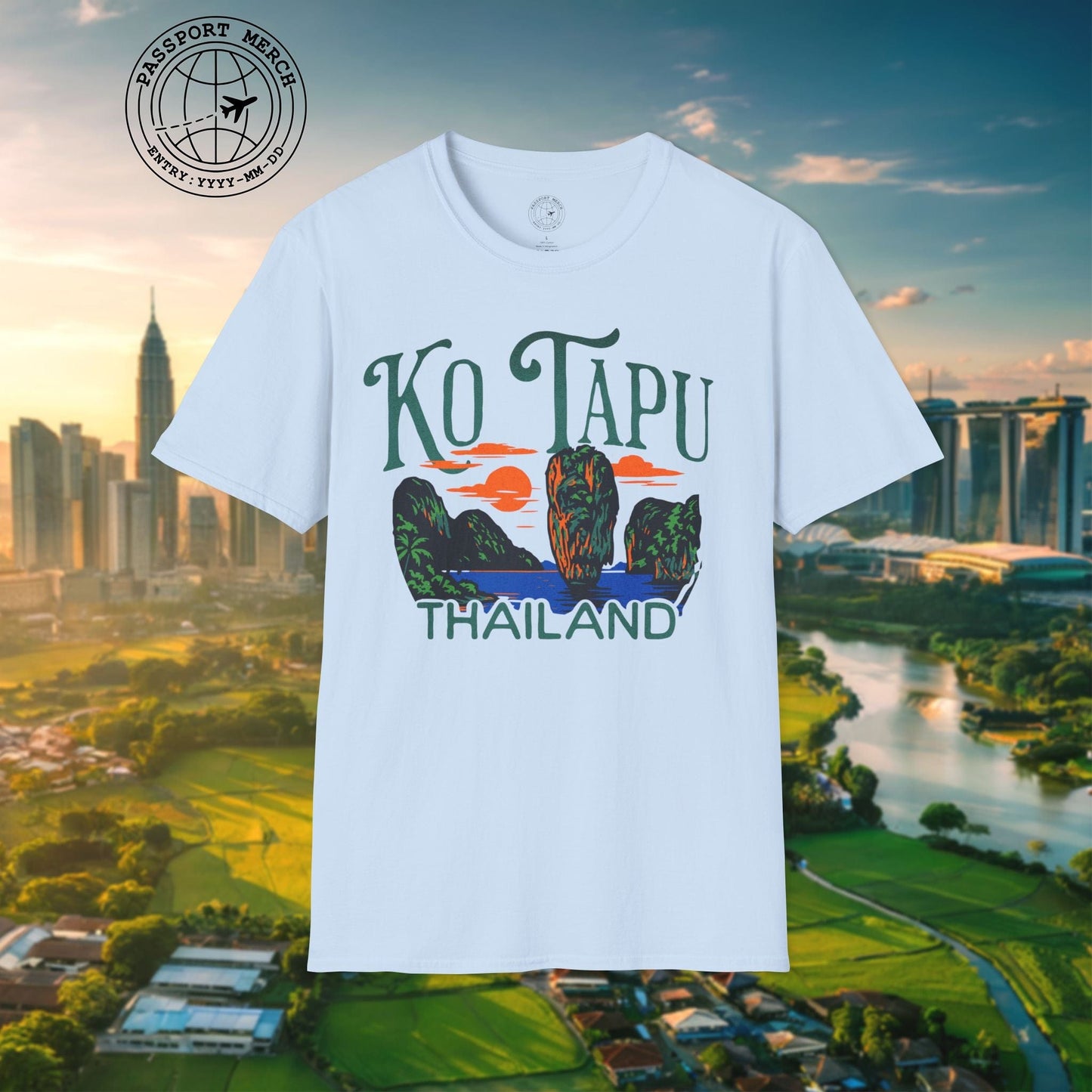 Ko Tapu, Thailand - 80's Vintage T-Shirt