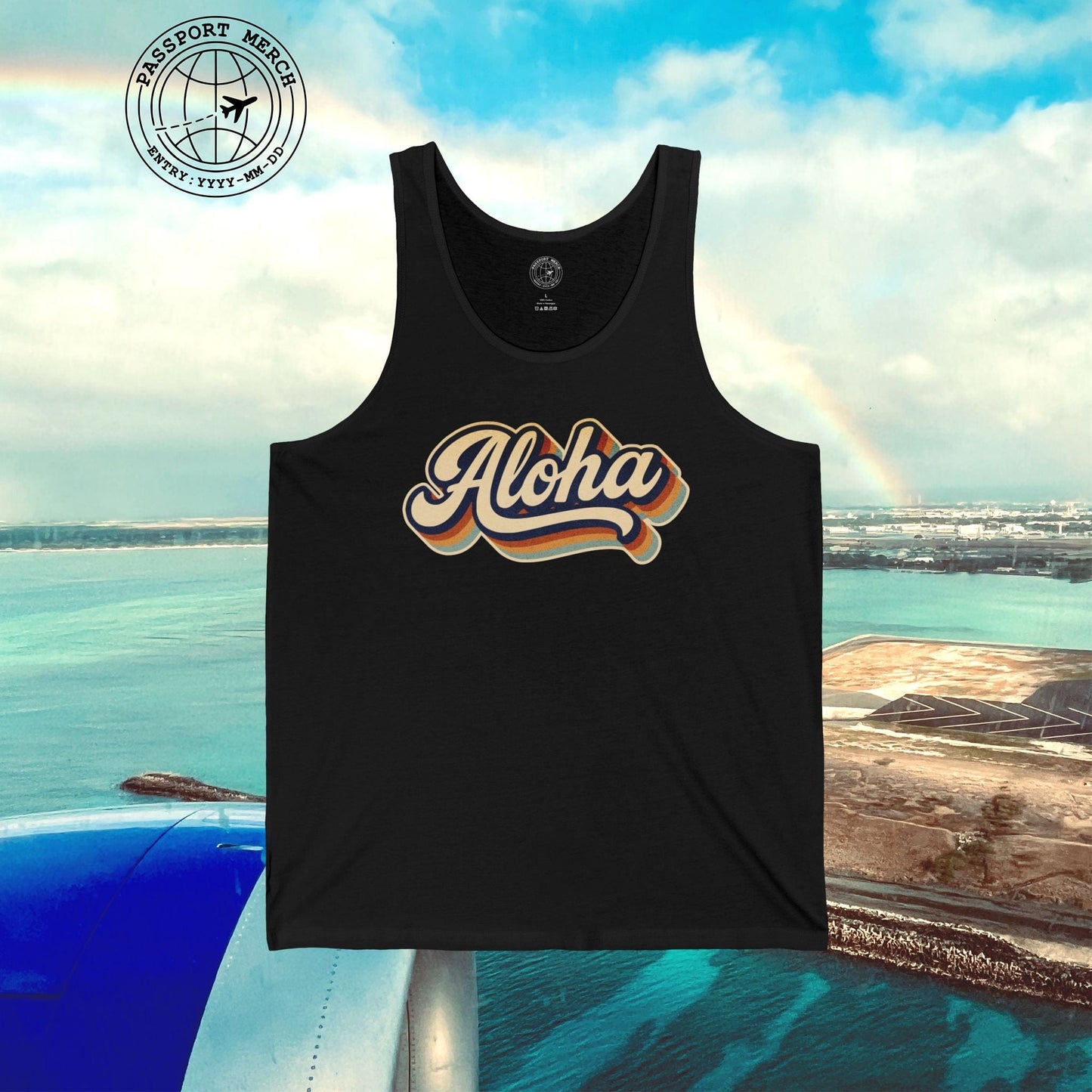 Classic 70s, Aloha, Hawaii Tank Top