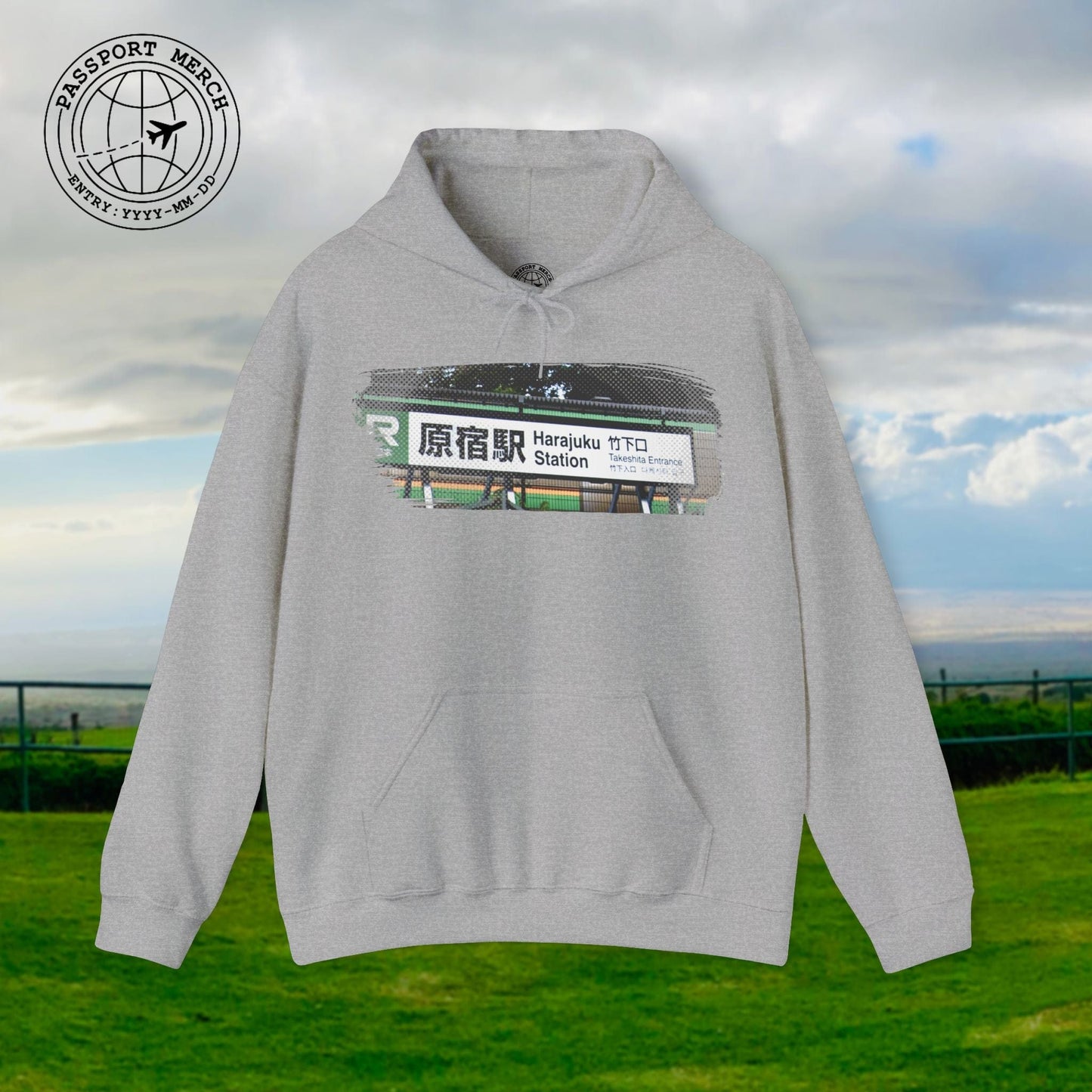 Signs of Wanderlust, Takeshita Street Harajuku Japan Hoodie
