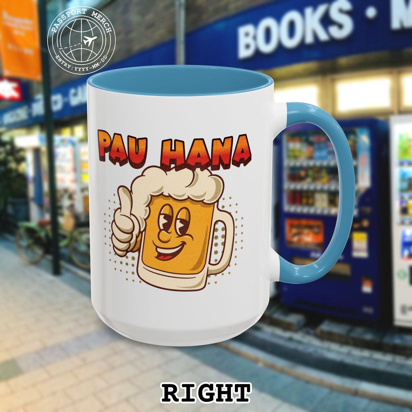 Pau Hana Beer, Hawaii 15oz Mug