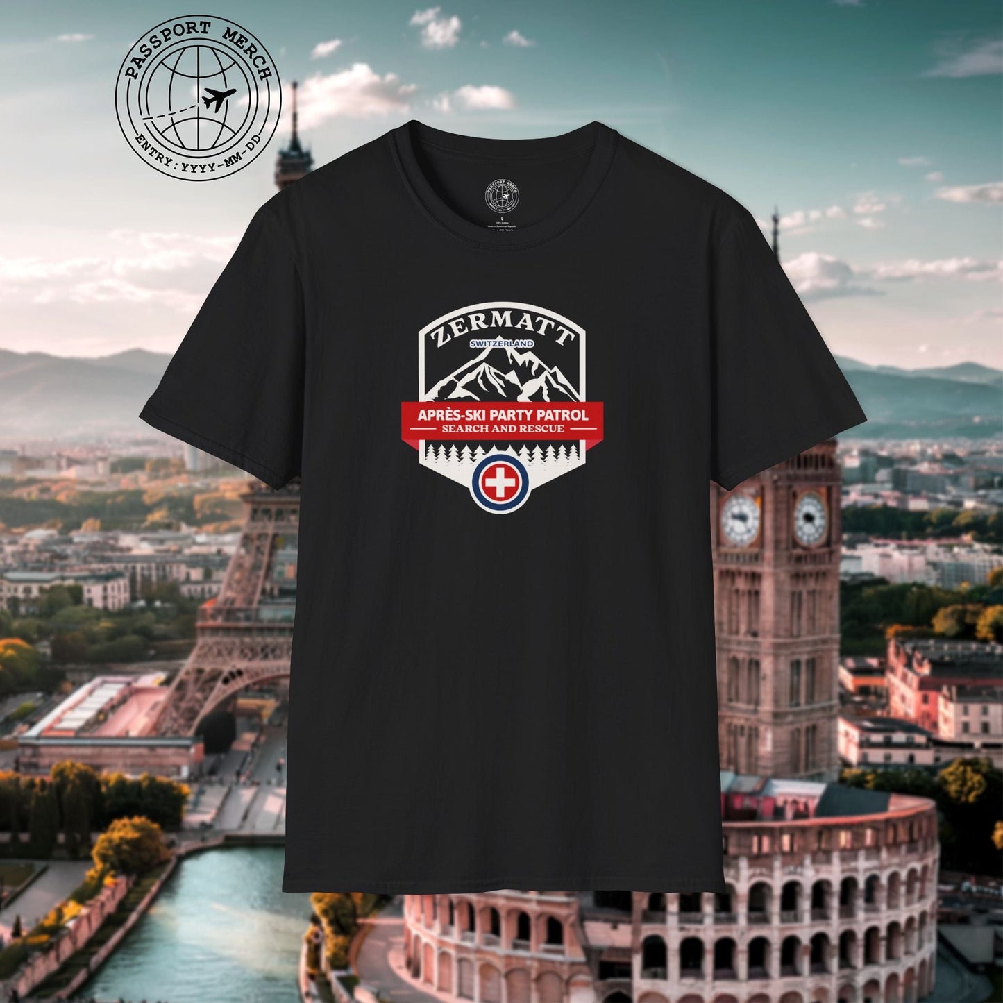 Zermatt Après-Ski Party Patrol Switzerland T-Shirt