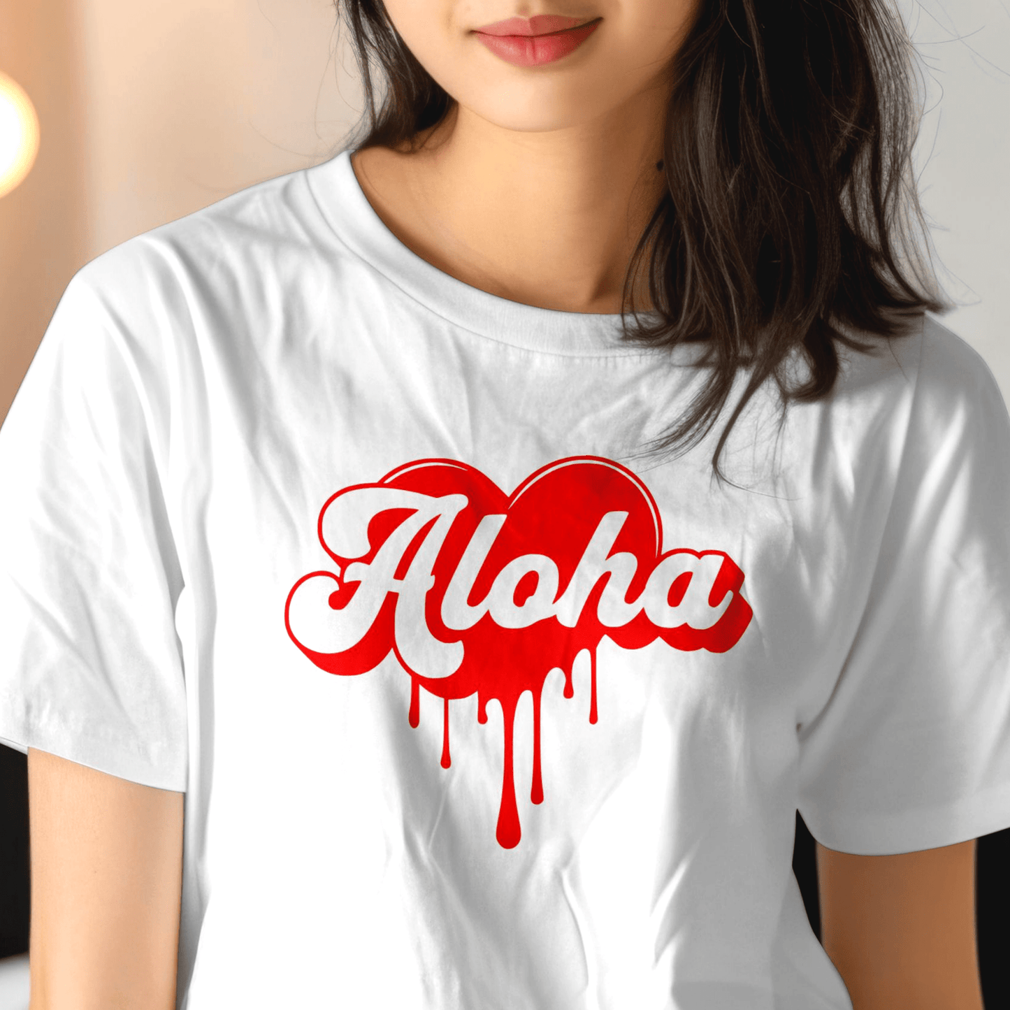 Aloha Melting Heart, Hawaii T-Shirt