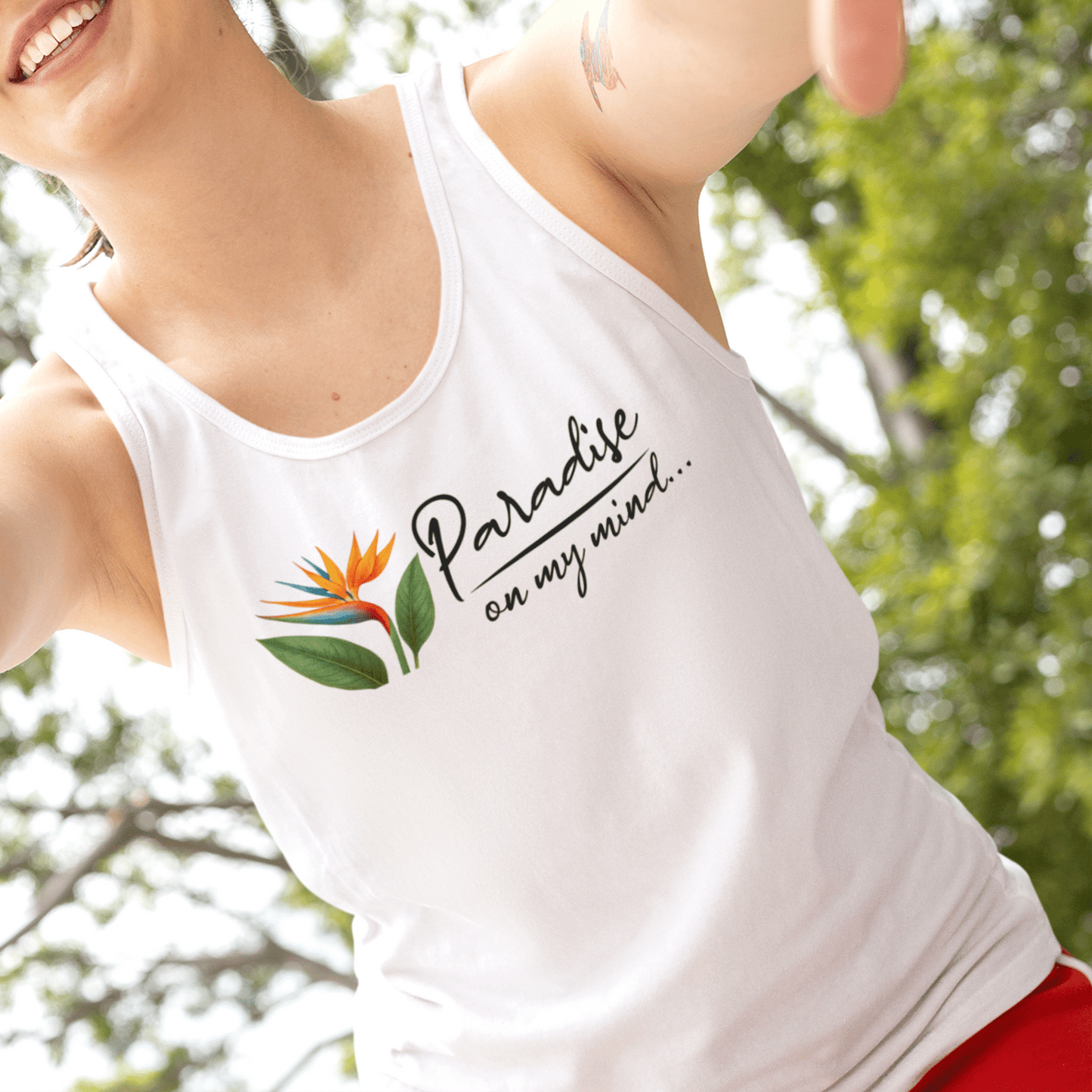 Paradise on My Mind, Hawaii Tank Top