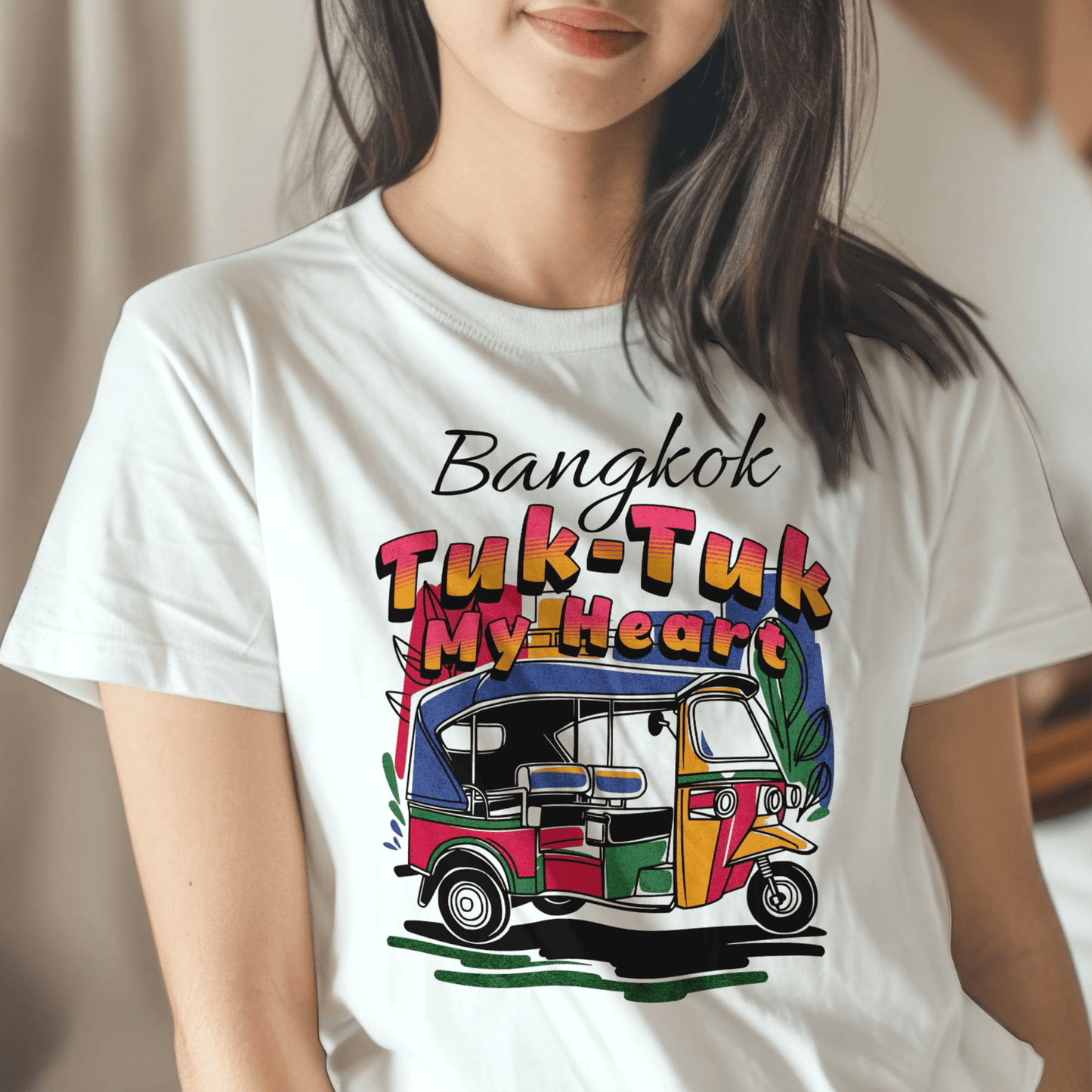 Bangkok Tuk-Tuk My Heart Thailand T-Shirt