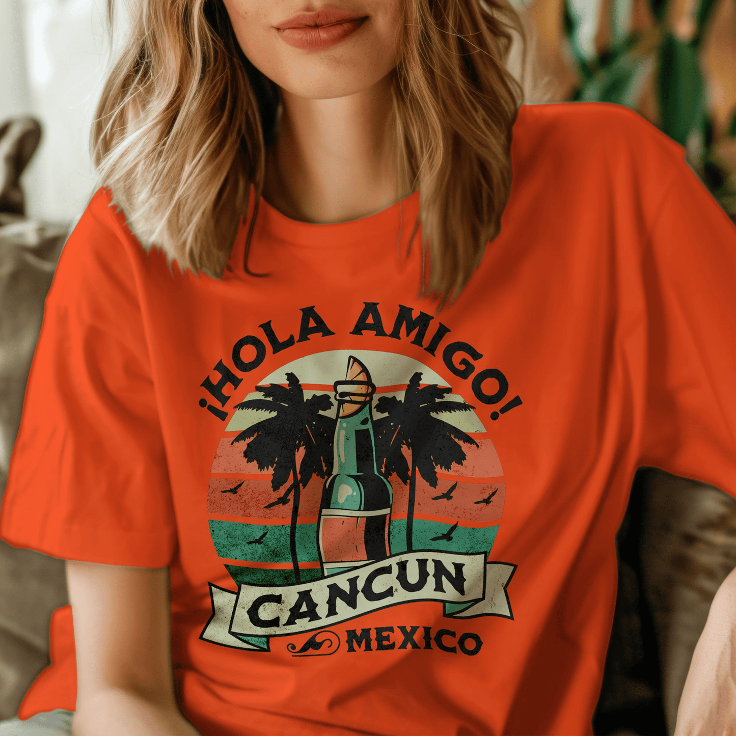 Hola Amigo Cancun Mexico T-Shirt