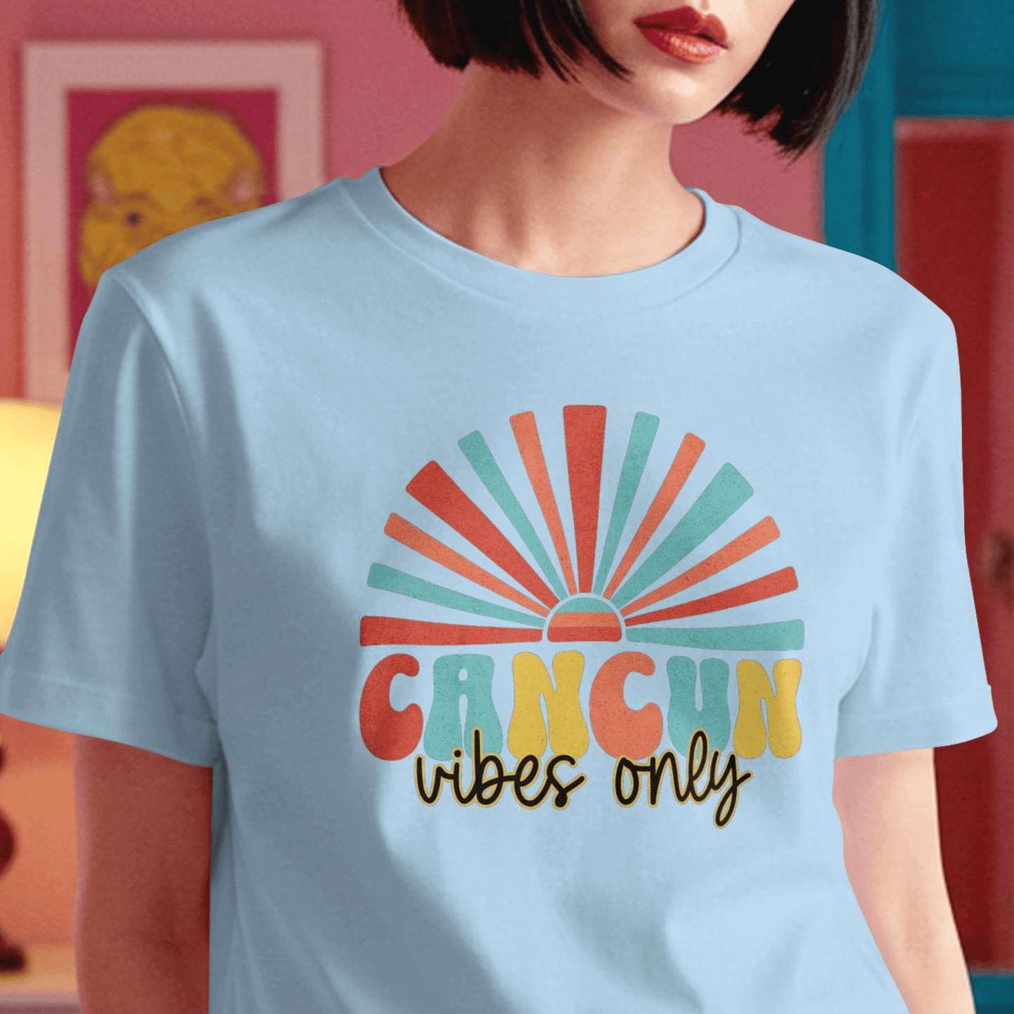 Cancun Vibes Only Mexico T-Shirt
