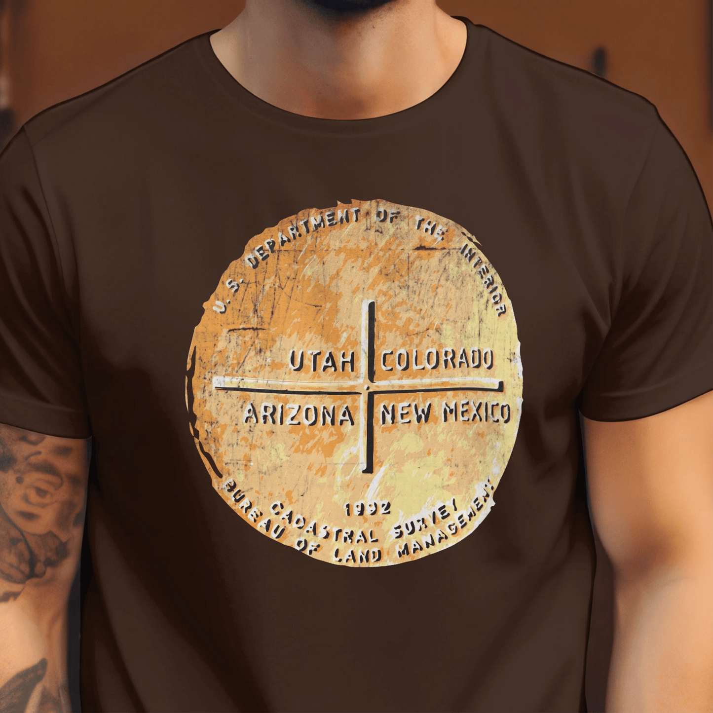 Four Corners - Utah, Colorado, Arizona, New Mexico T-Shirt
