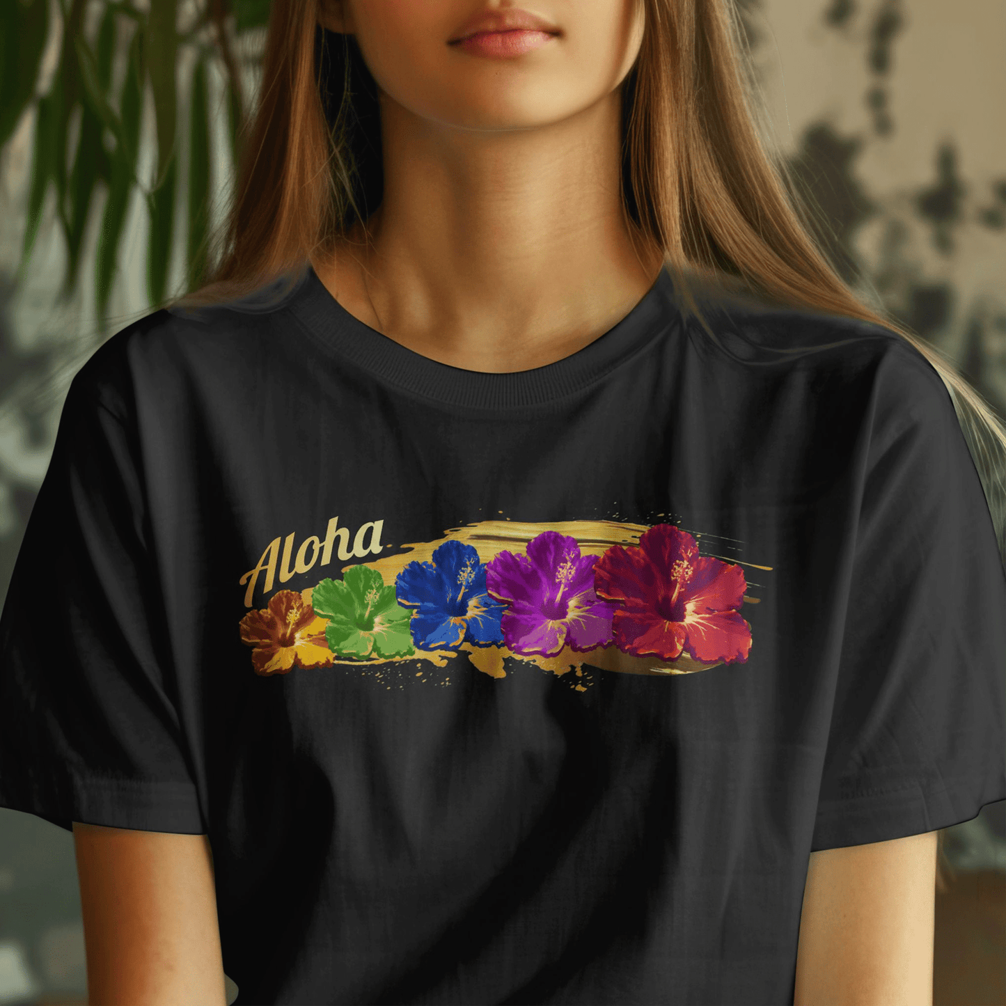 Pop Art Hibiscus, Hawaii T-Shirt