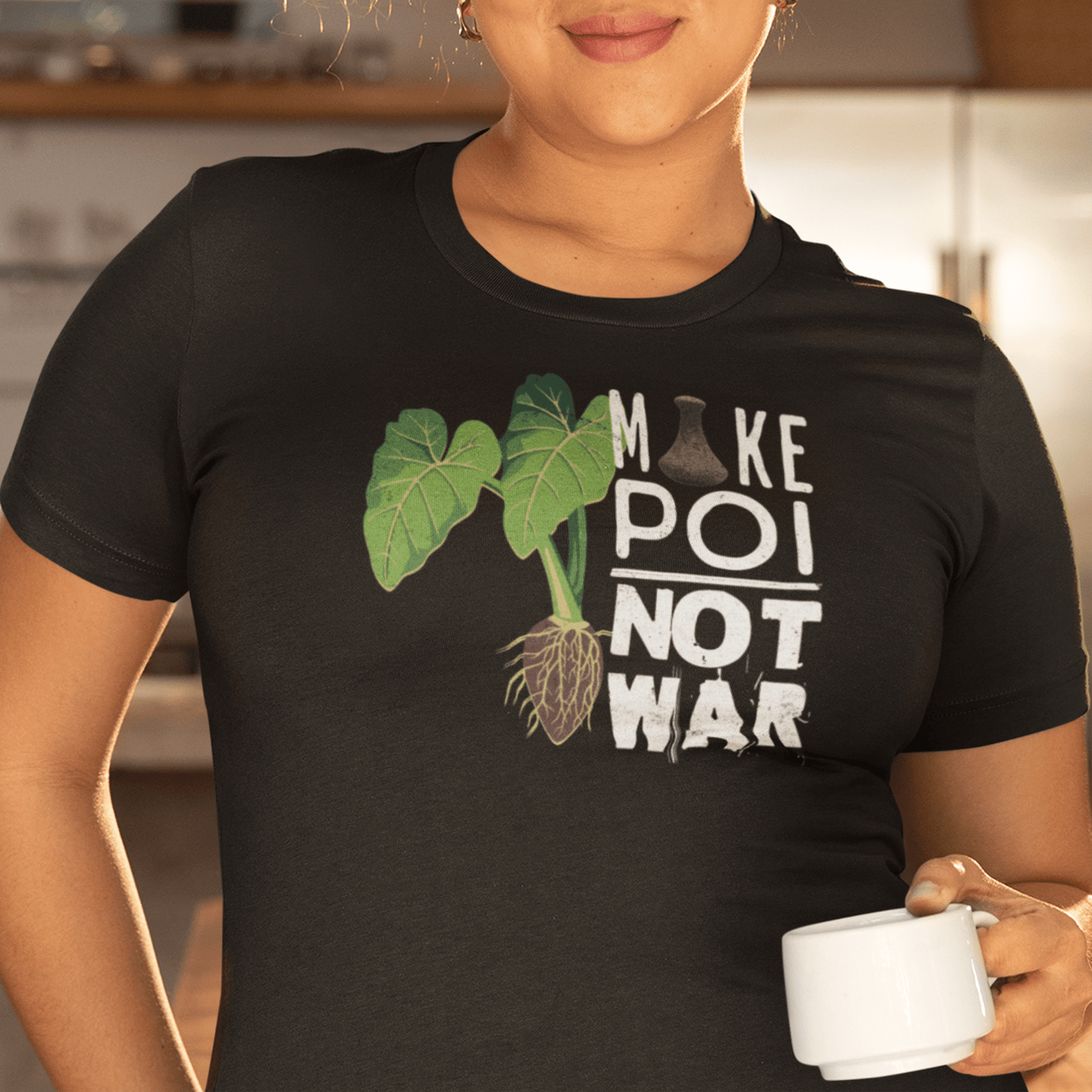 Make Poi Not War, Hawaii, Womens Fit T-Shirt