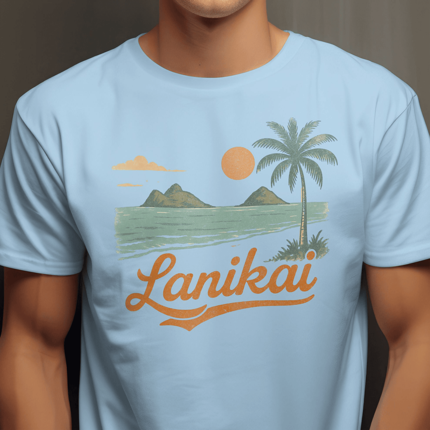 Vintage Lanikai, Oahu, Hawaii T-Shirt