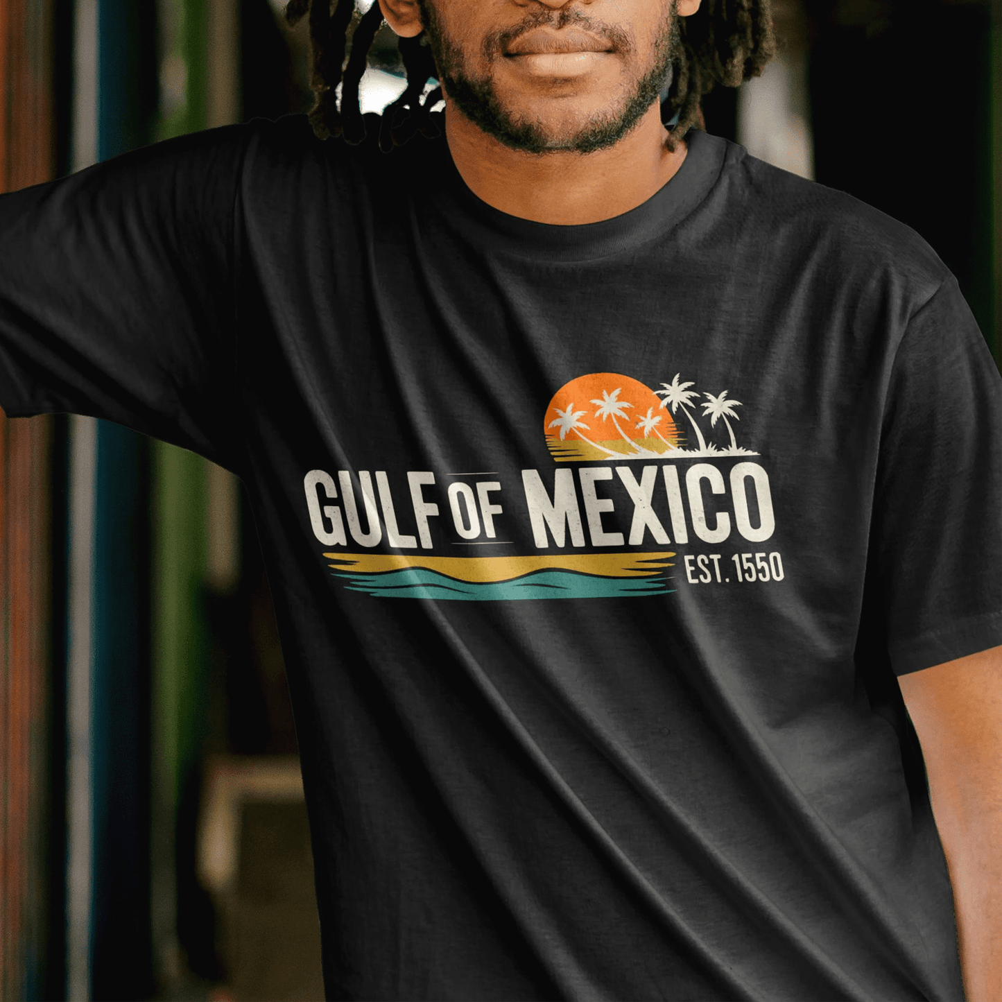 Vintage Retro Gulf of Mexico T-Shirt