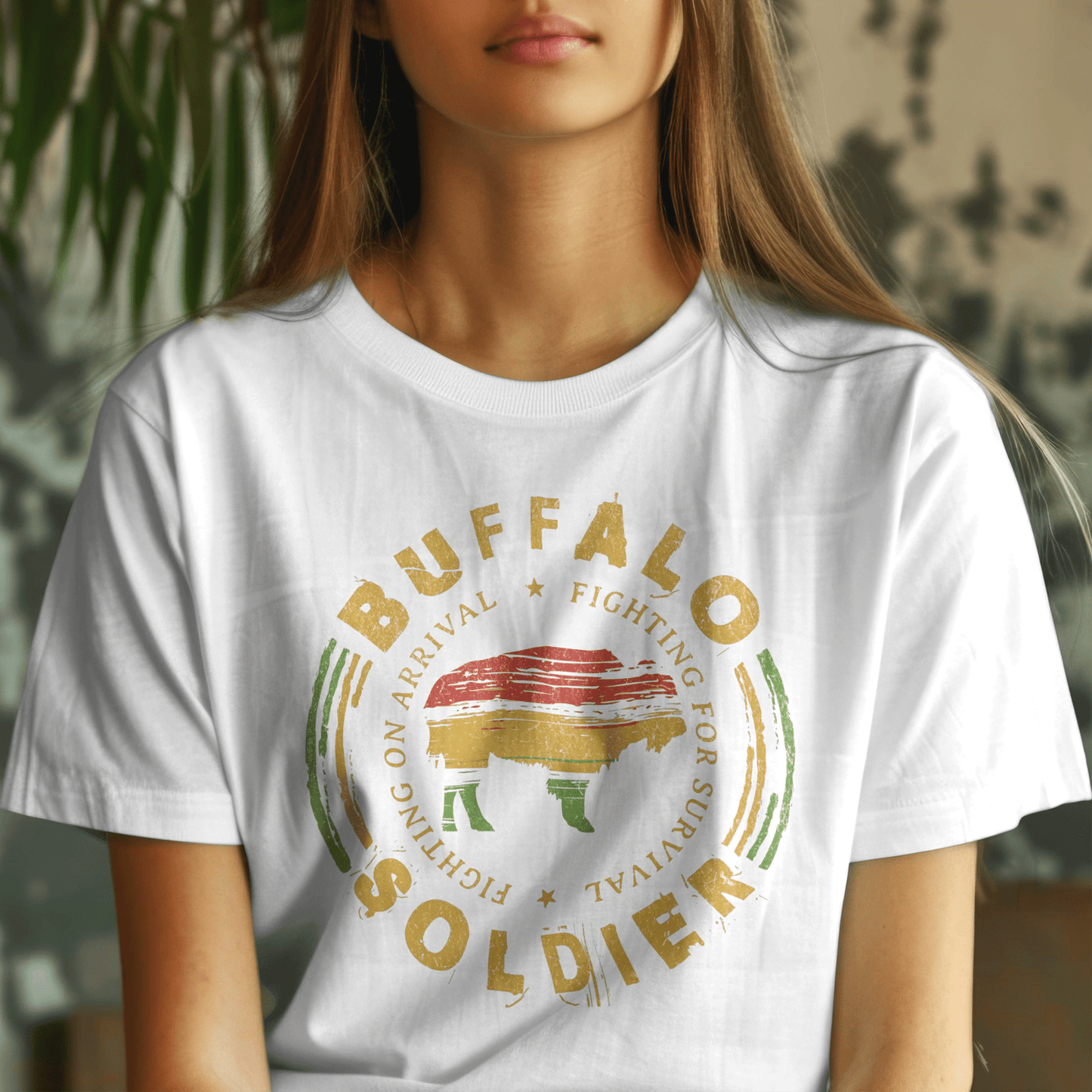 Vintage Buffalo Soldier, Jamaica T-Shirt