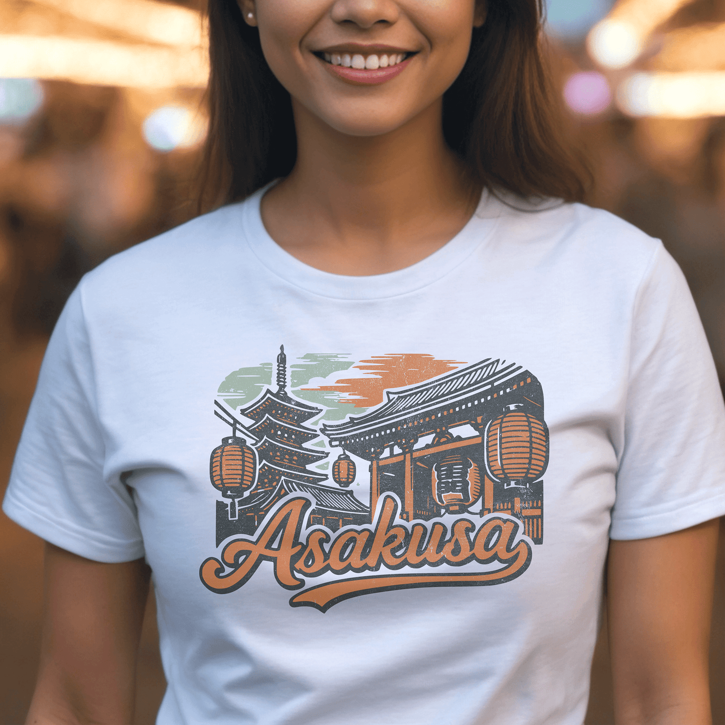 Asakusa, Japan - 80's Vintage T-Shirt