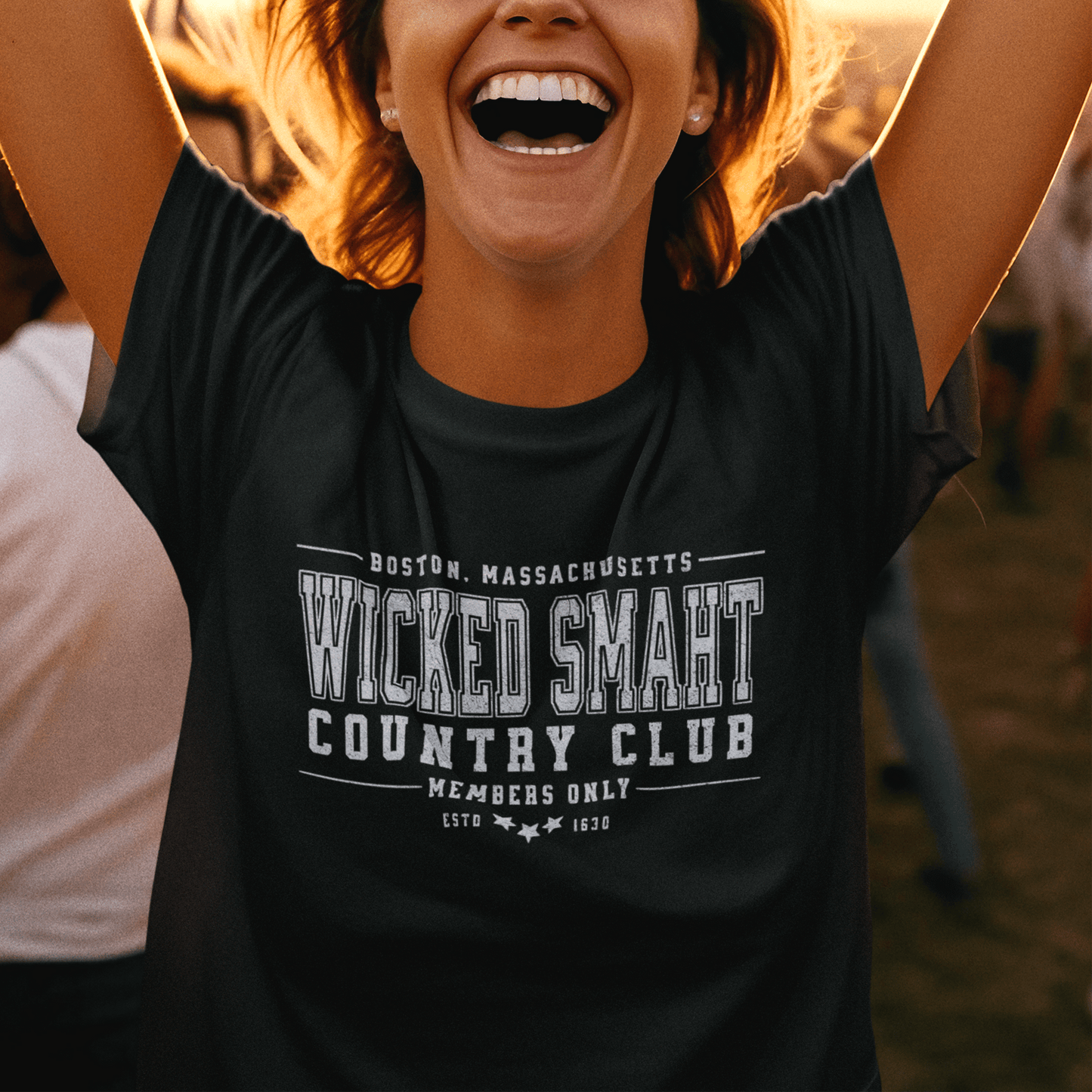 Wicked Smaht Country Club, Boston, Massachussets T-Shirt