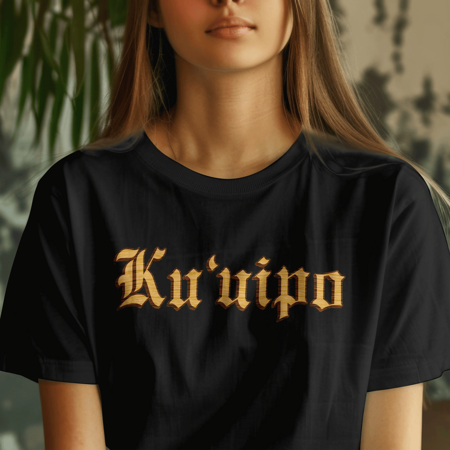 Koa Wood Ku'uipo (Hawaiian Jewelry Style) T-Shirt
