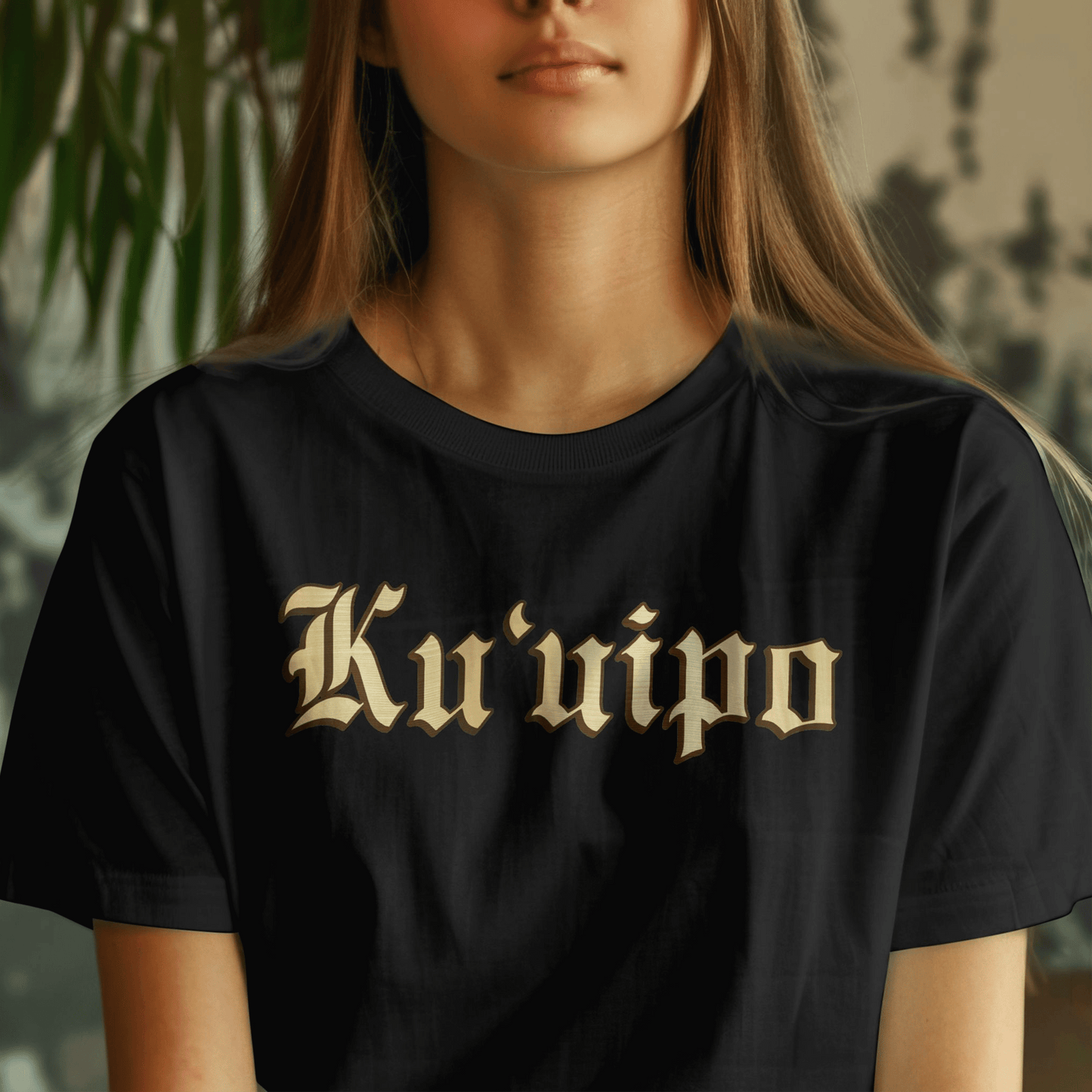 24-Karat Gold Ku'uipo (Hawaiian Jewelry Style) T-Shirt
