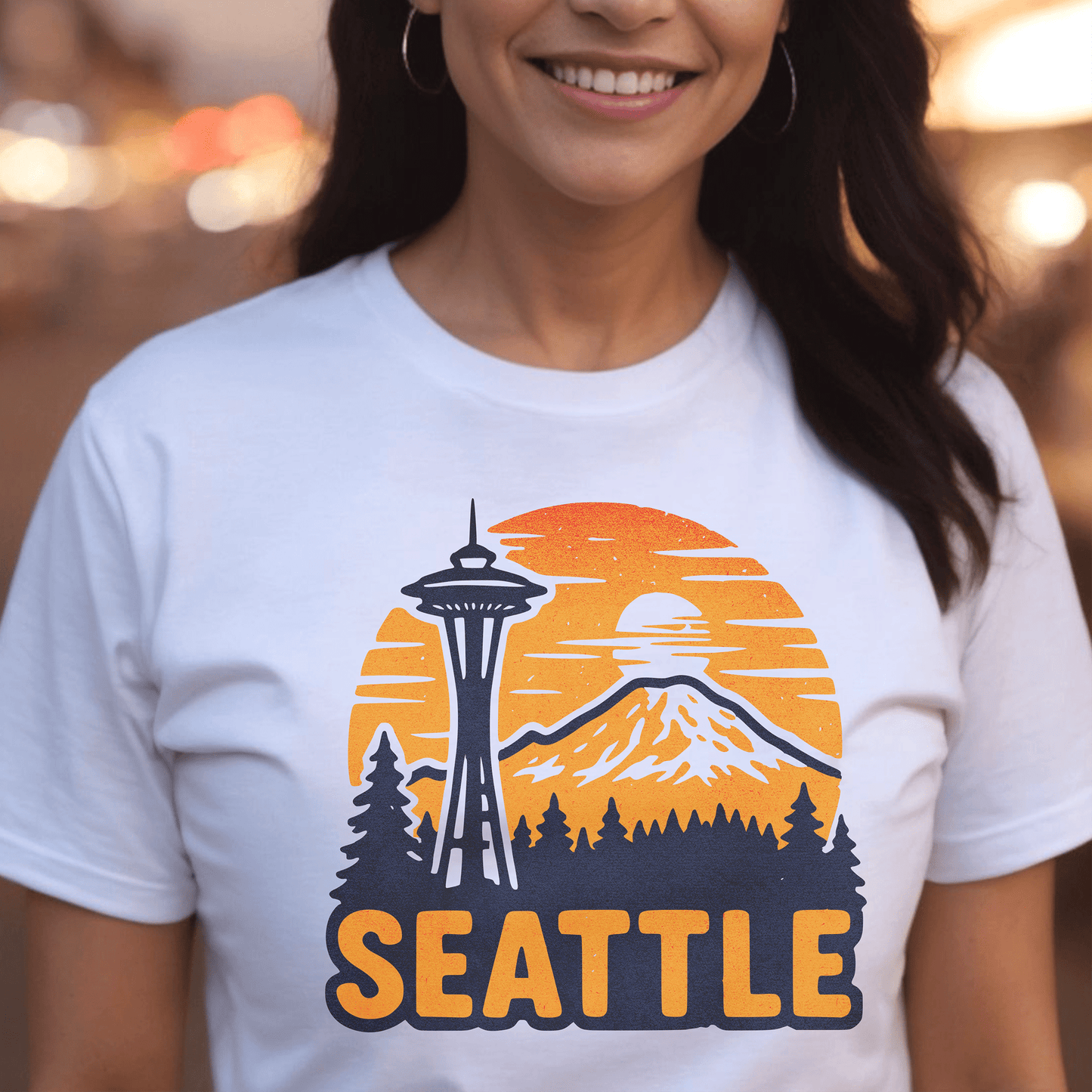 Seattle, Washington - 80's Vintage T-Shirt