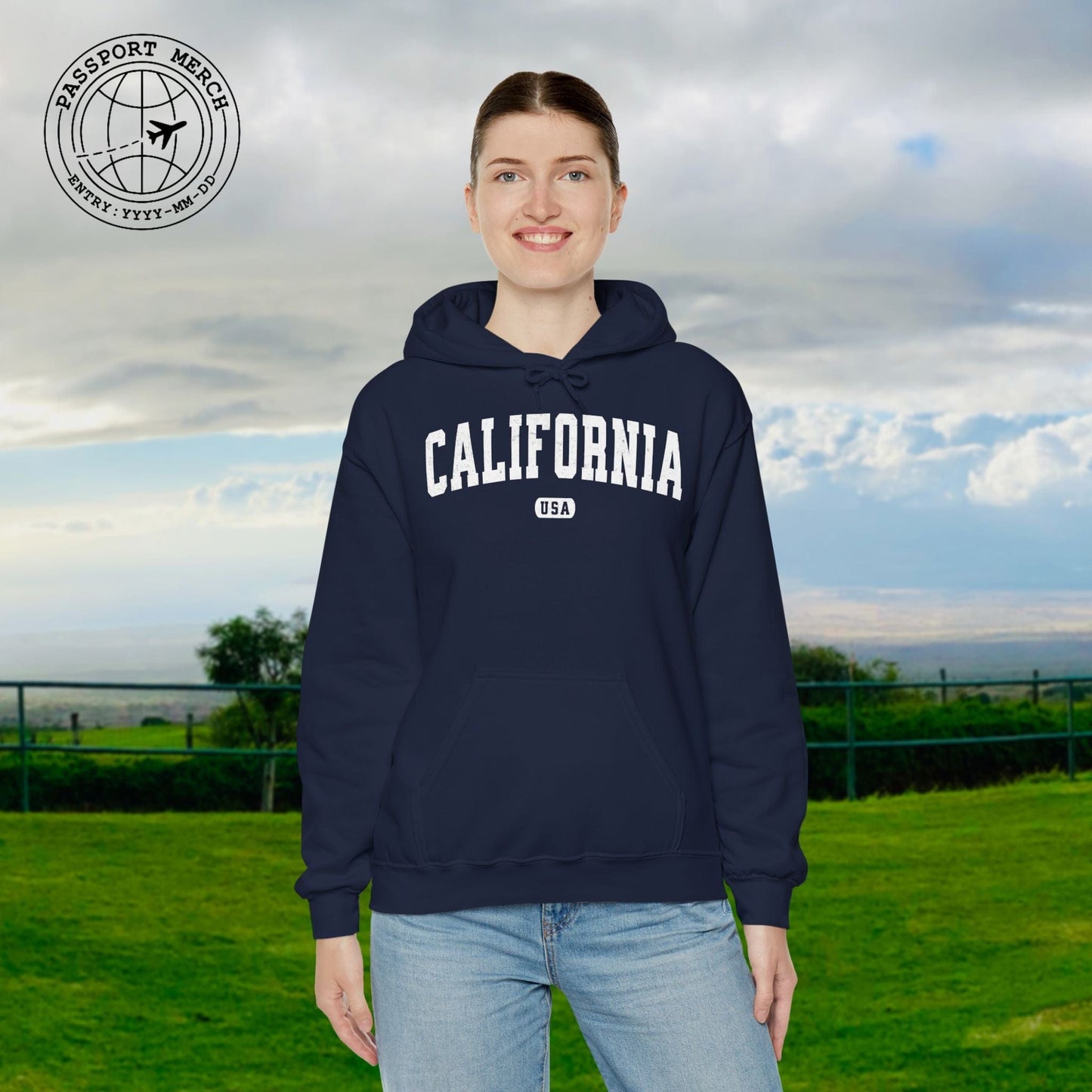 Classic Athletic, California (50 States Edition) Hoodie