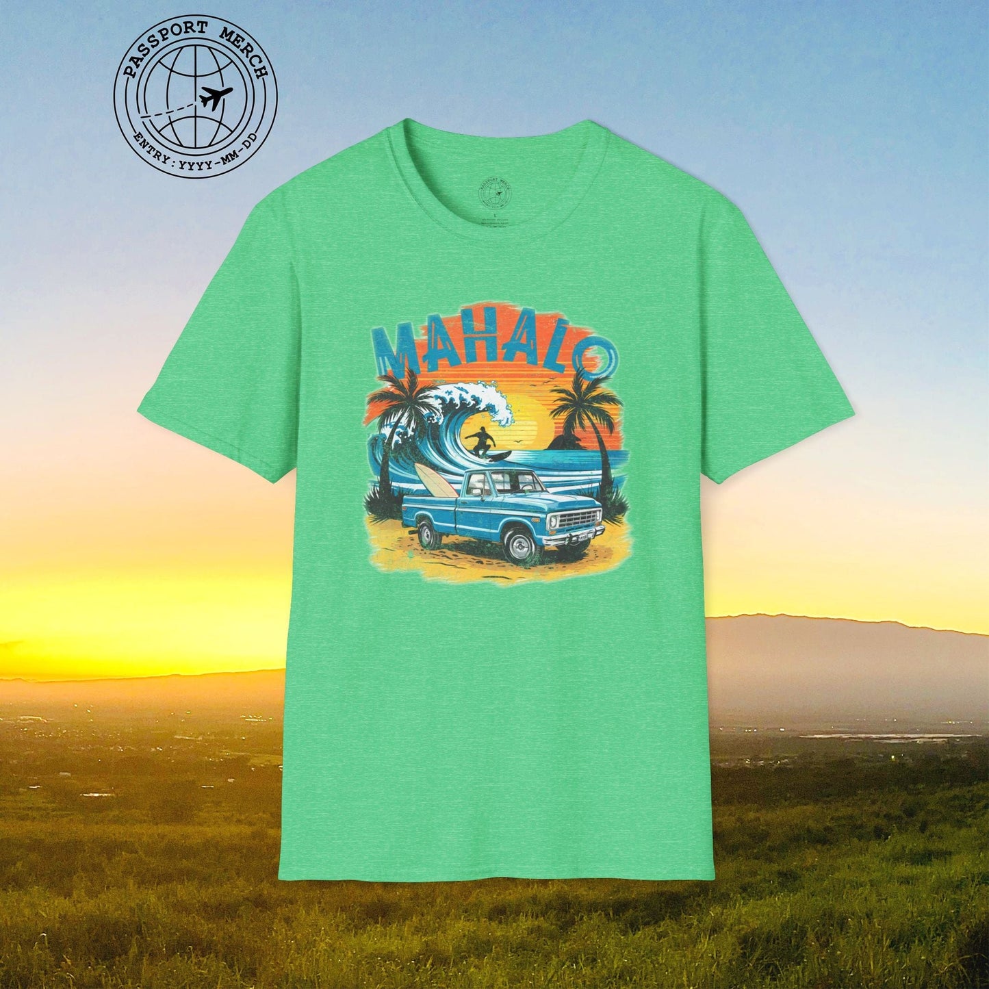 Retro Truck Hawaii Mahalo T-Shirt
