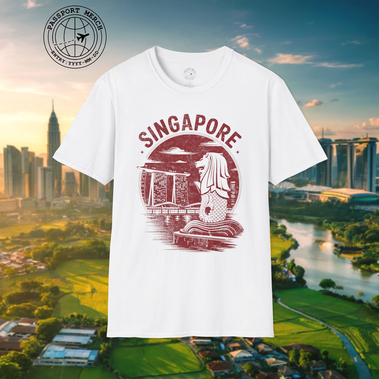 Vintage Singapore Merlion T-Shirt