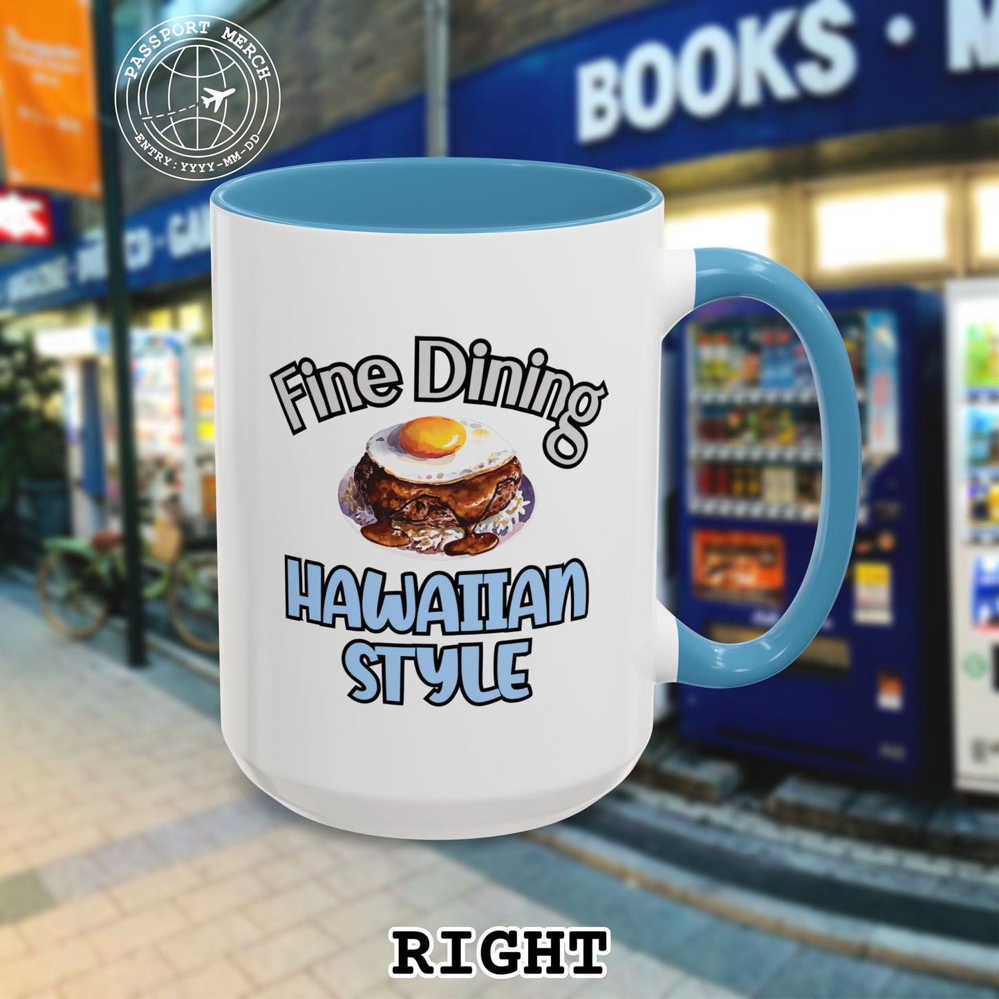Loco Moco Fine Dining Hawaiian Style 15oz Mug