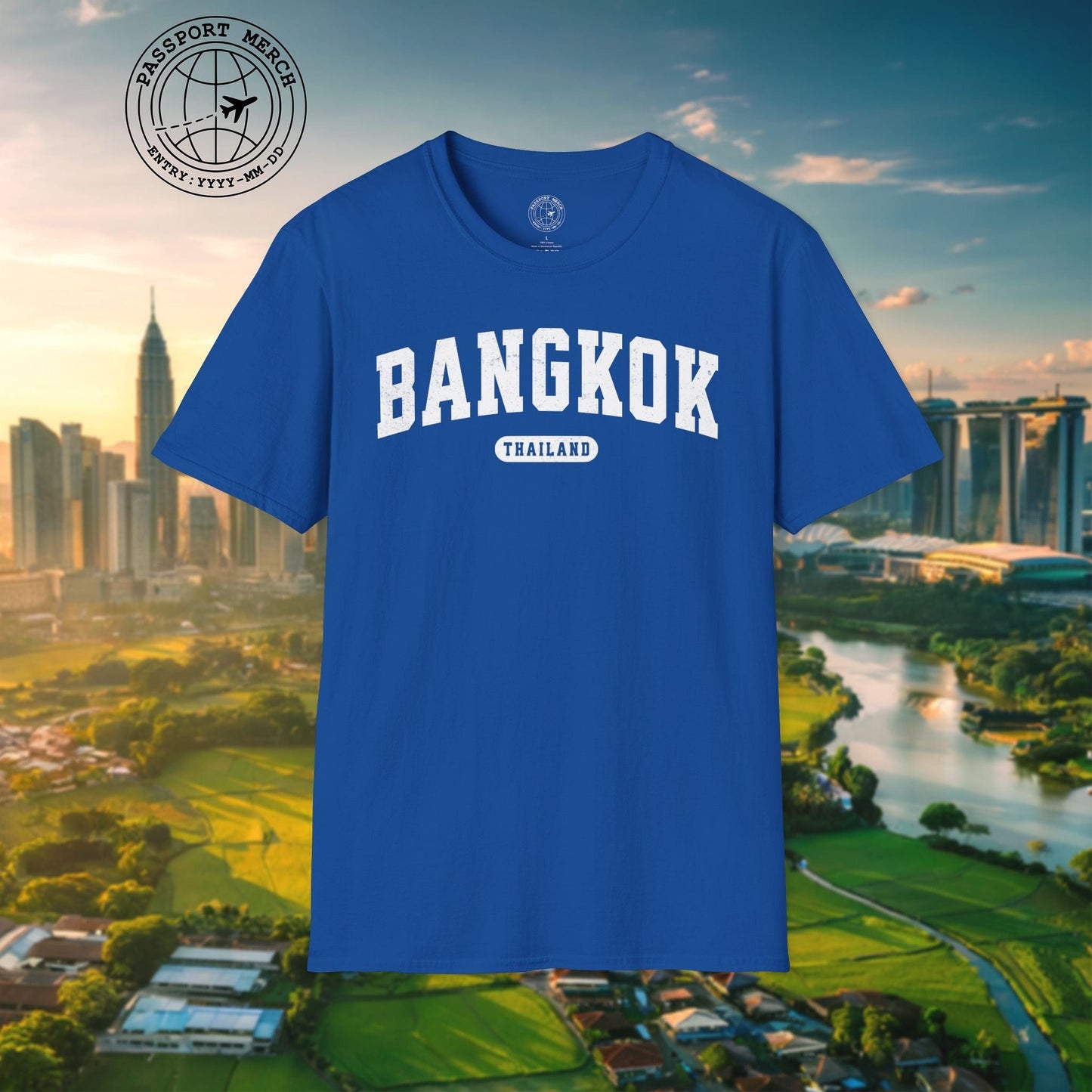 Classic Athletic (Bucket List Edition), Bangkok, Thailand T-Shirt