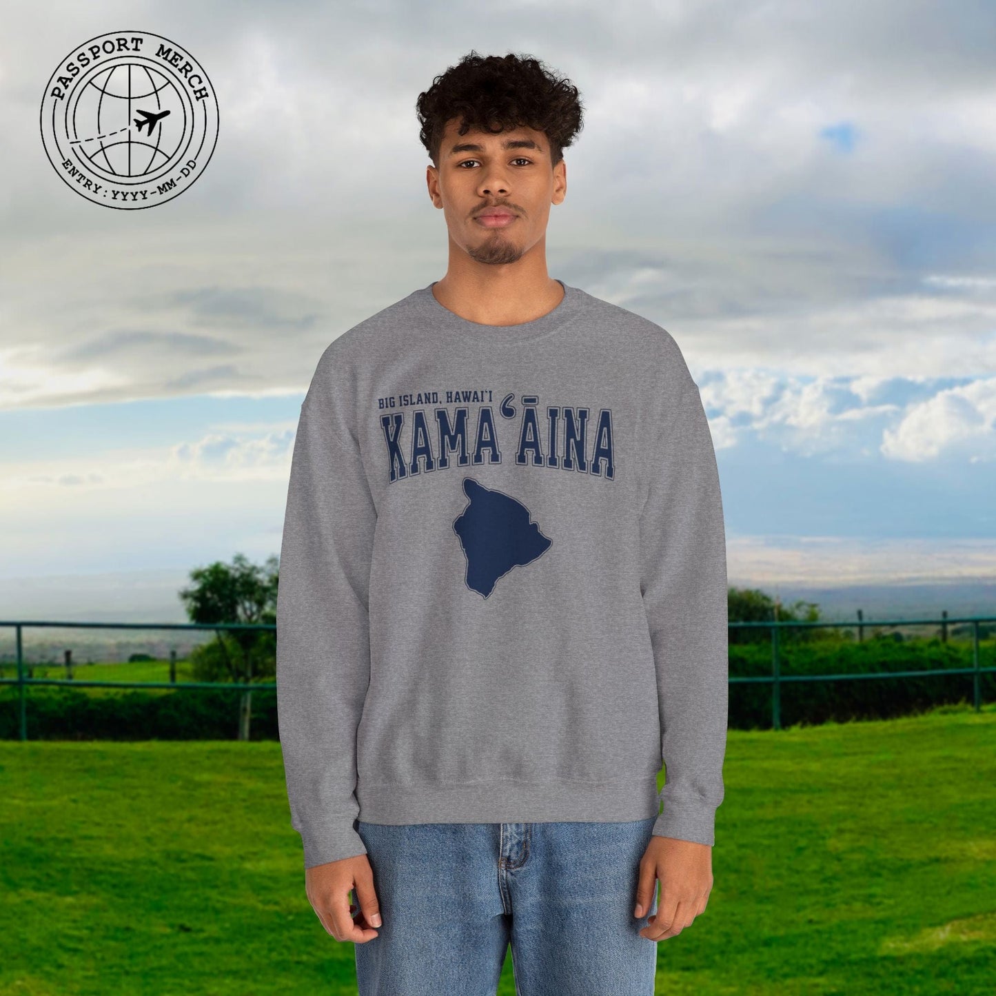 Classic University (Kamaaina Edition), Big Island, Hawaii Crewneck