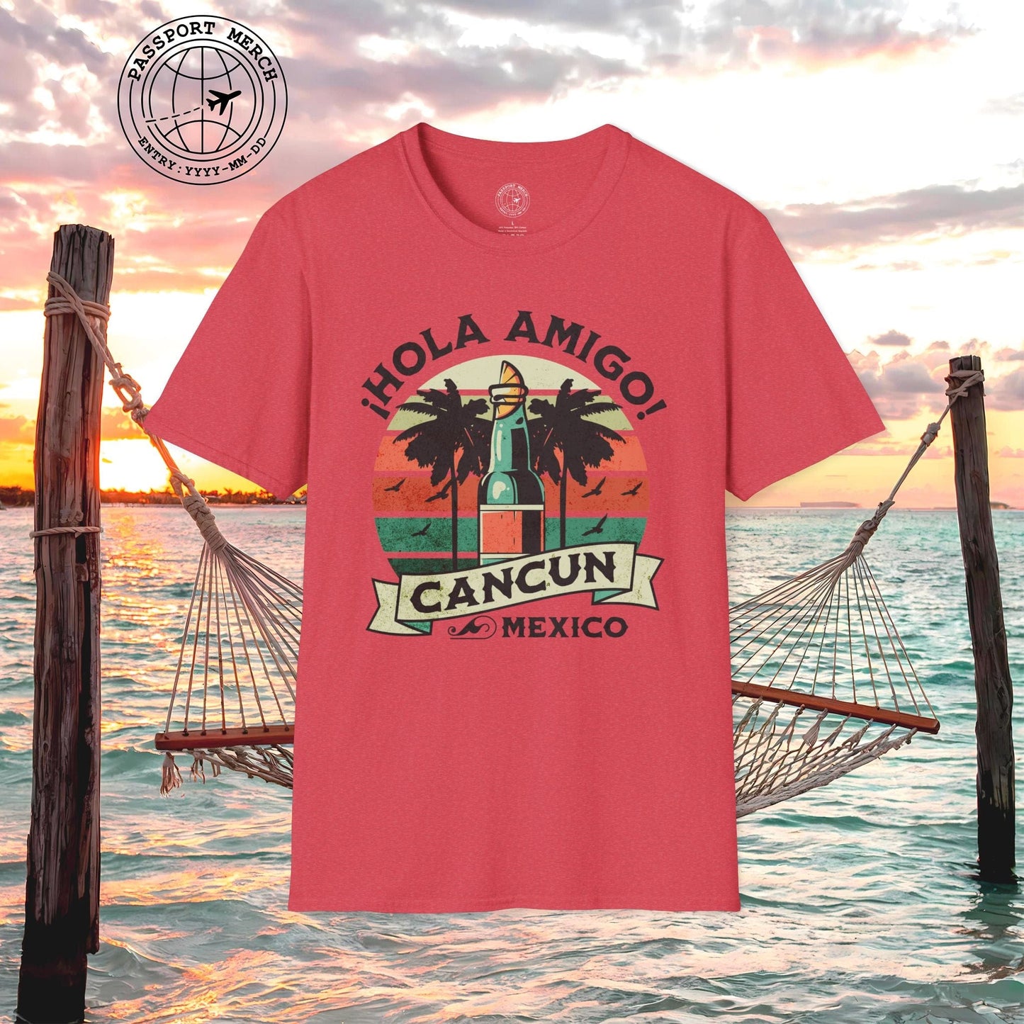Hola Amigo Cancun Mexico T-Shirt