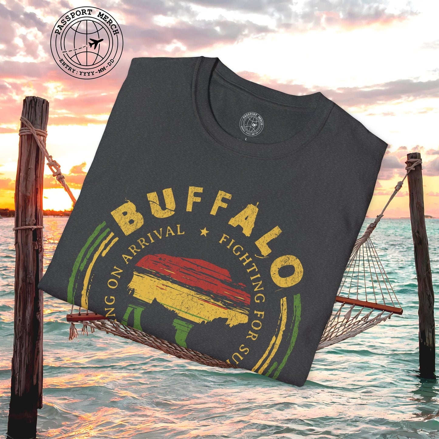 Vintage Buffalo Soldier, Jamaica T-Shirt