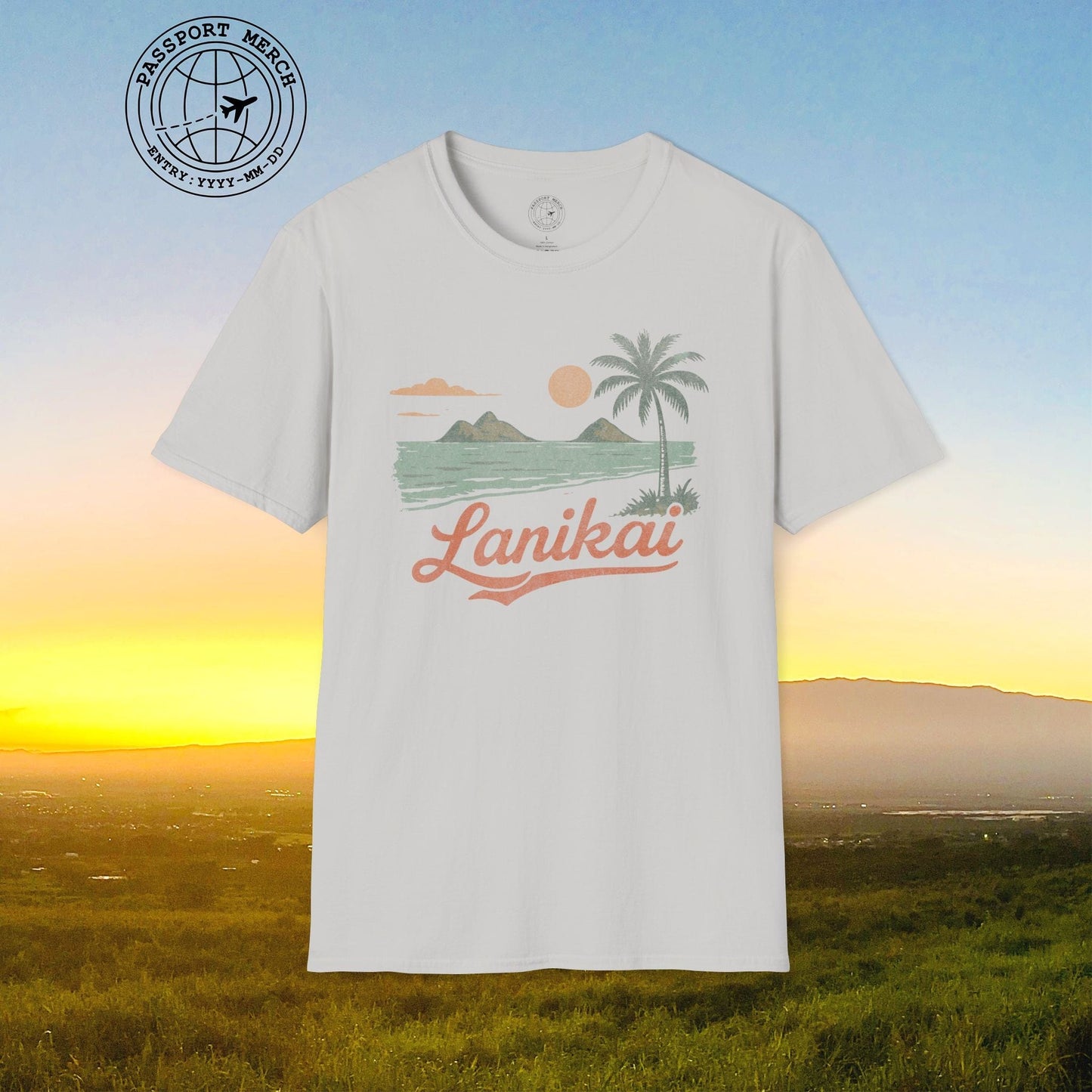 Vintage Lanikai, Oahu, Hawaii T-Shirt