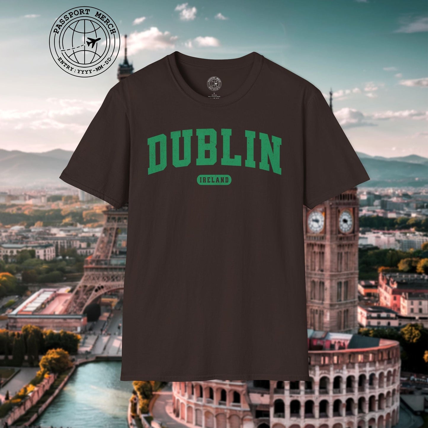 Classic Athletic (Bucket List Edition), Dublin, Ireland T-Shirt