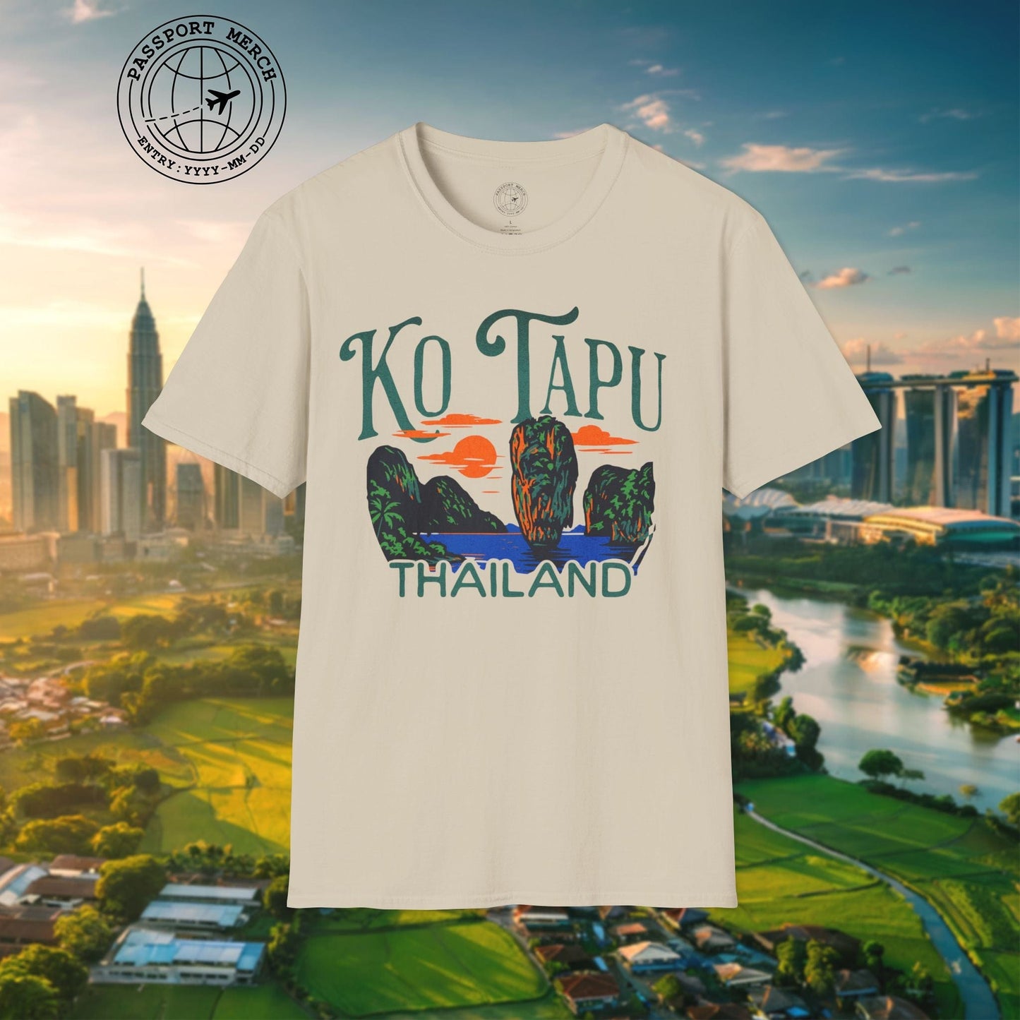 Ko Tapu, Thailand - 80's Vintage T-Shirt