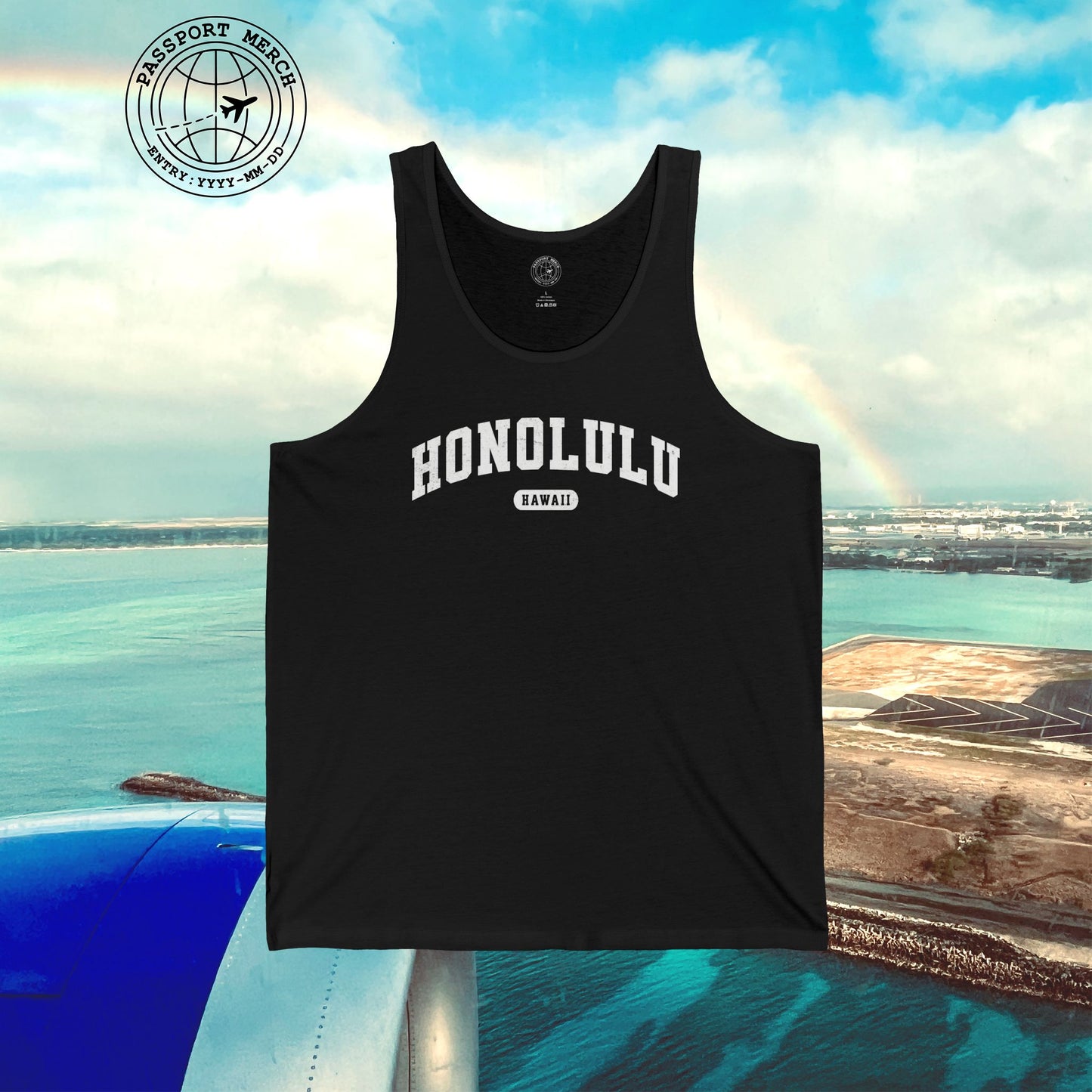 Classic Athletic, Honolulu, Hawaii (Fan Service) Tank Top