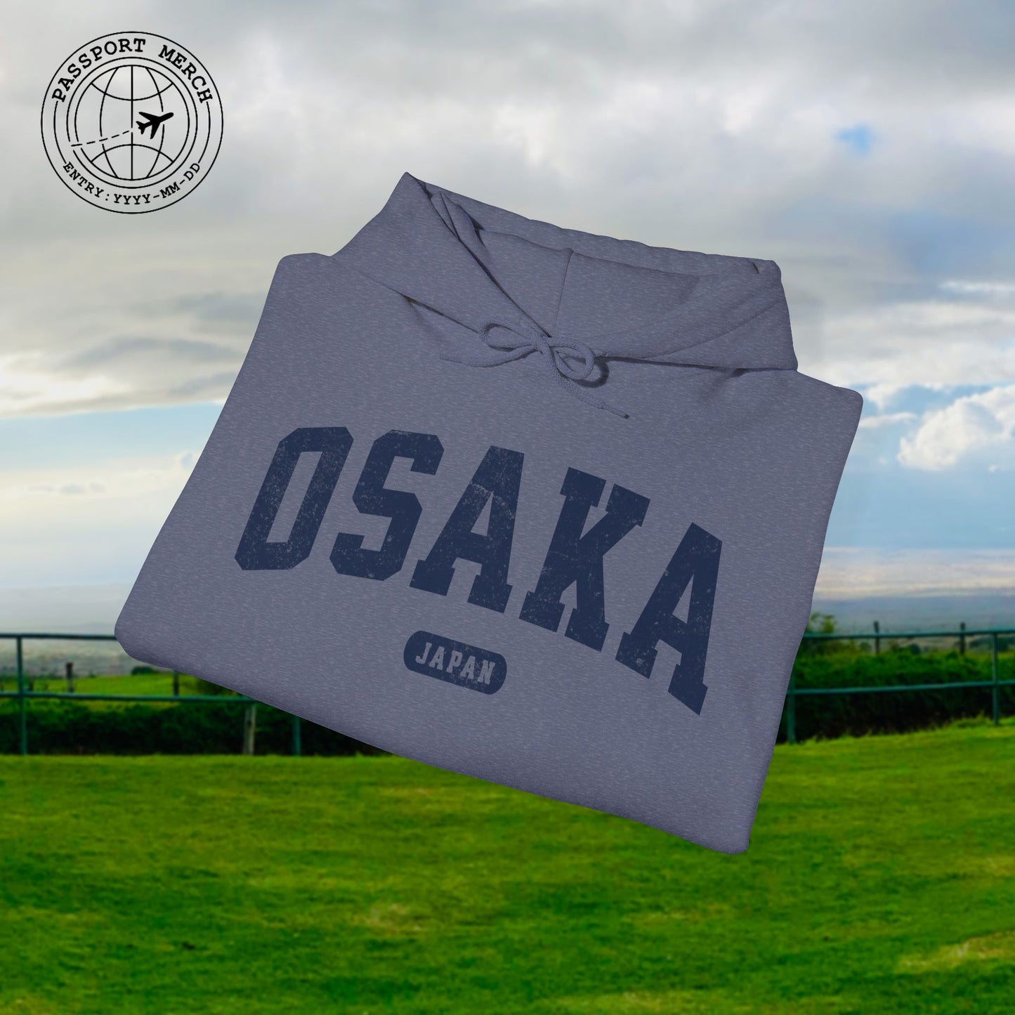 Classic Athletic (Bucket List Edition), Osaka, Japan Hoodie