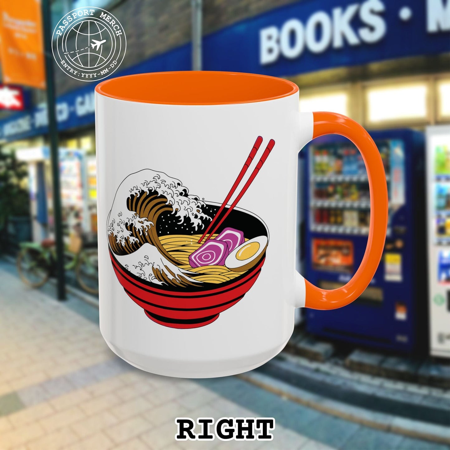 Eating Ramen in Japan Be Like 15oz Mug