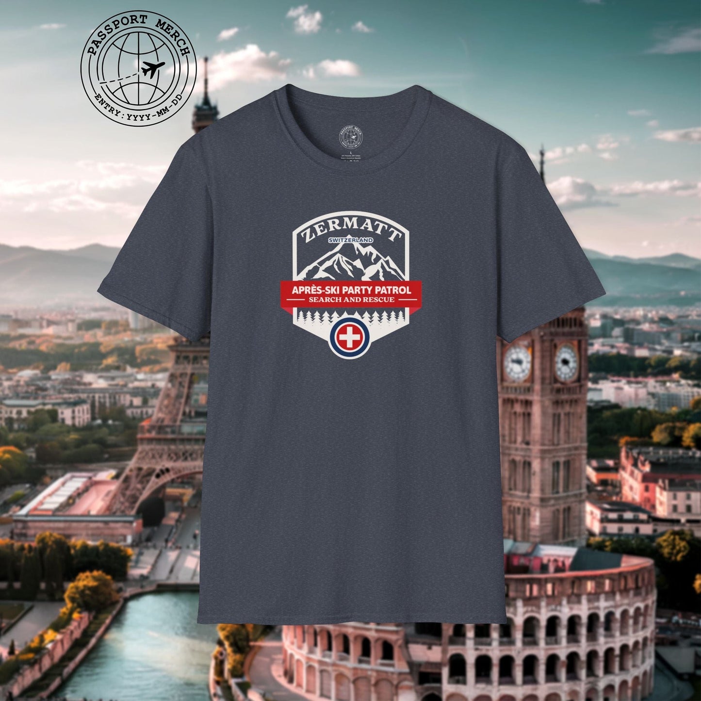 Zermatt Après-Ski Party Patrol Switzerland T-Shirt