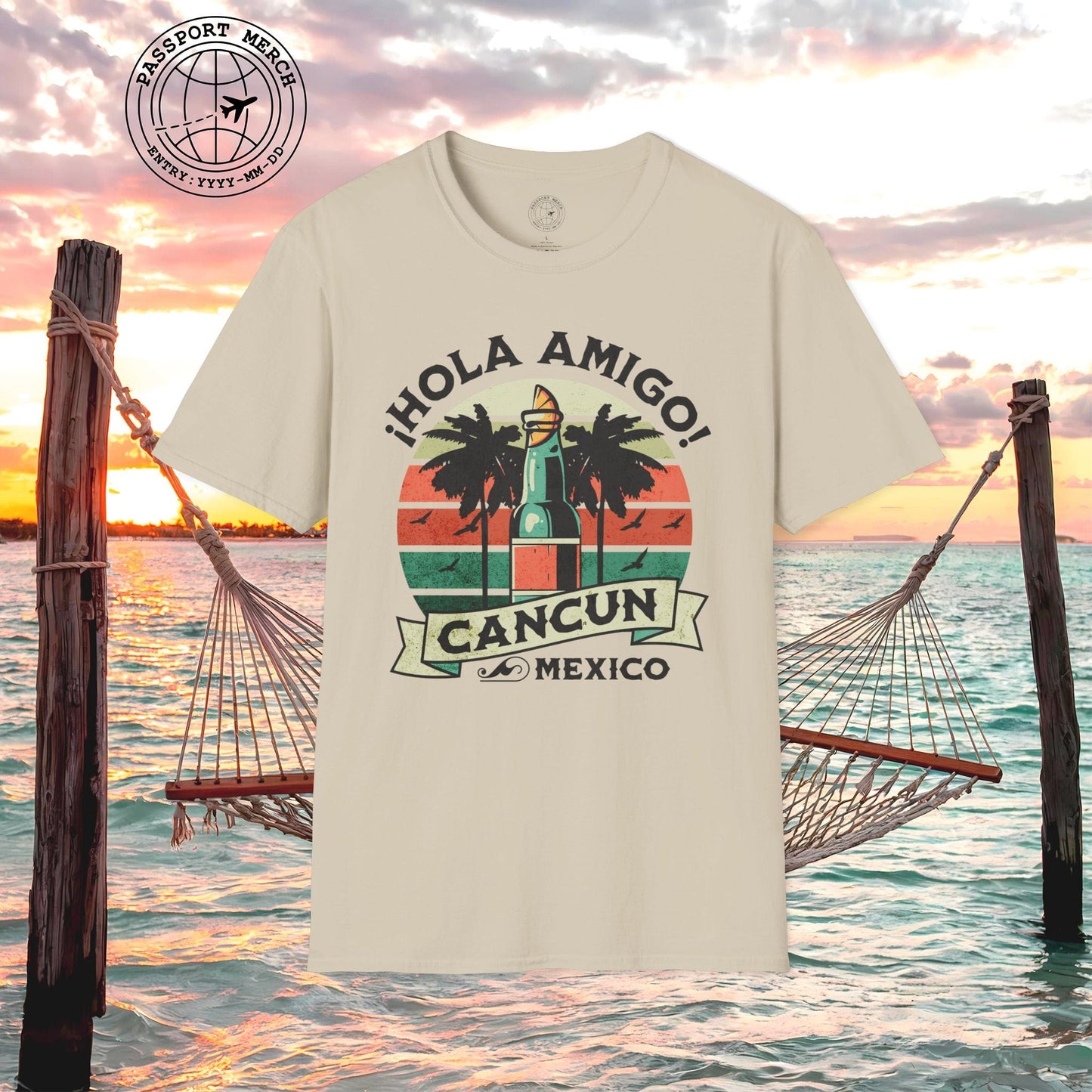 Hola Amigo Cancun Mexico T-Shirt