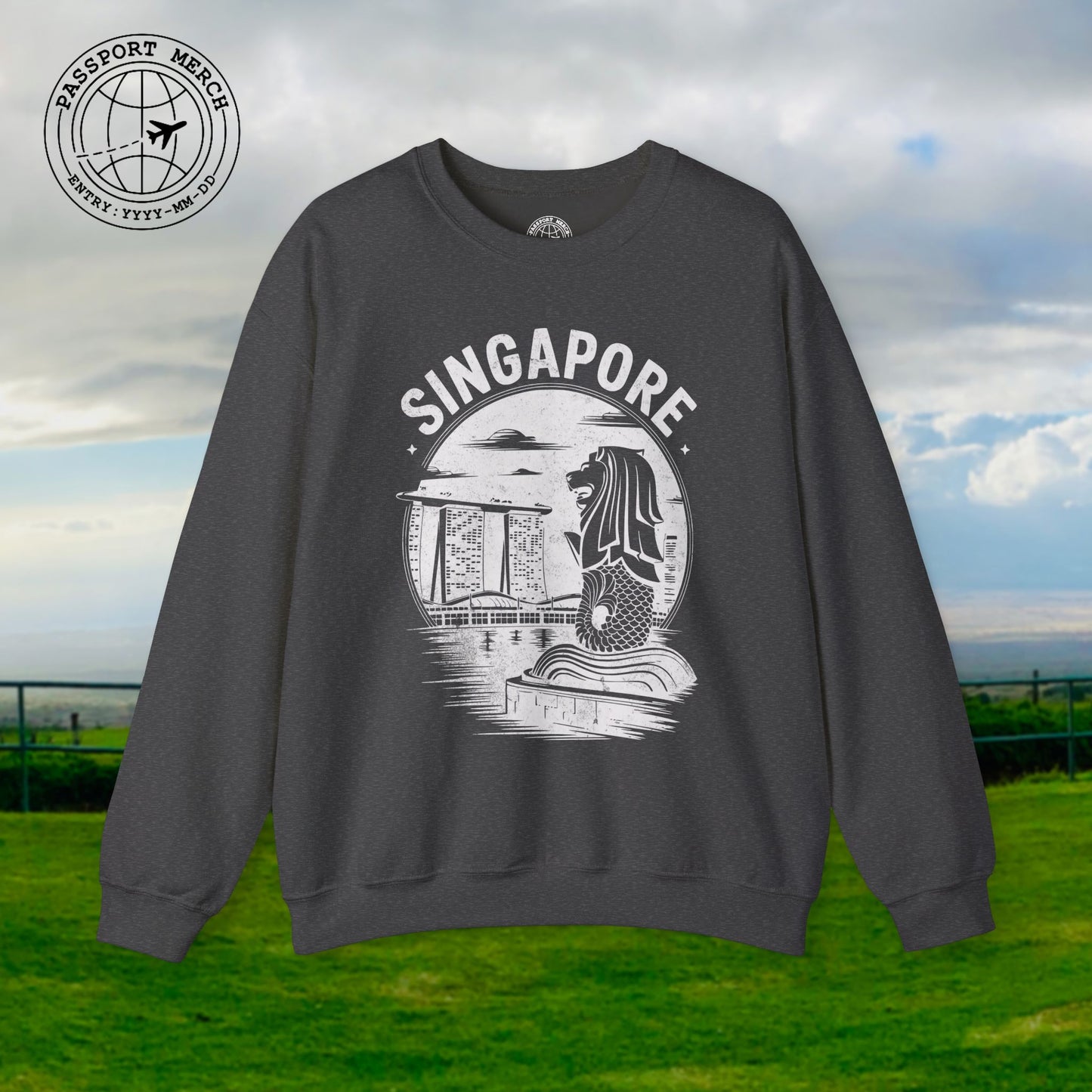 Vintage Singapore Merlion Crewneck