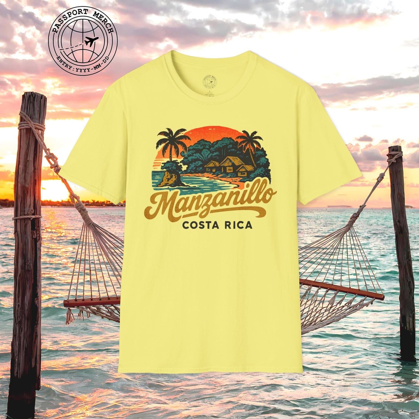 Manzanillo, Costa Rica - 80's Vintage T-Shirt