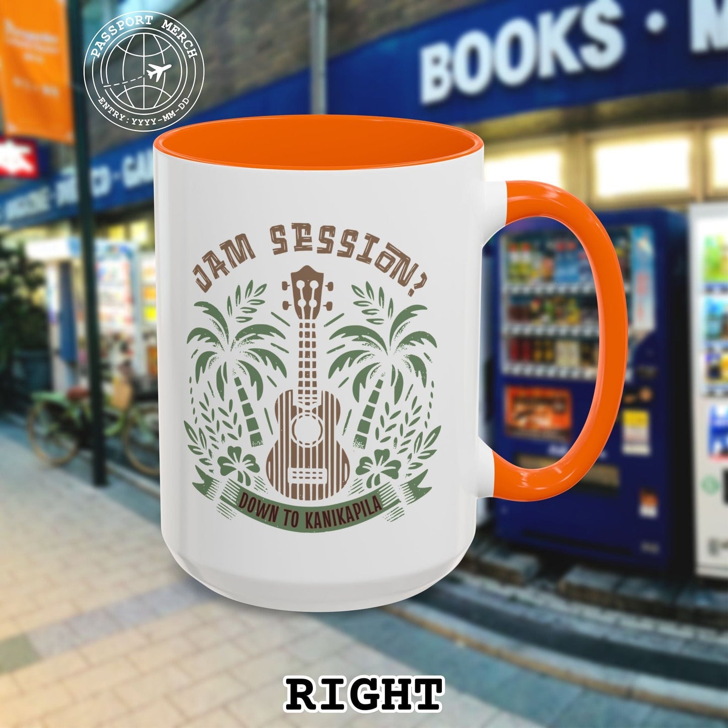 Down To Kanikapila, Hawaii 15oz Mug