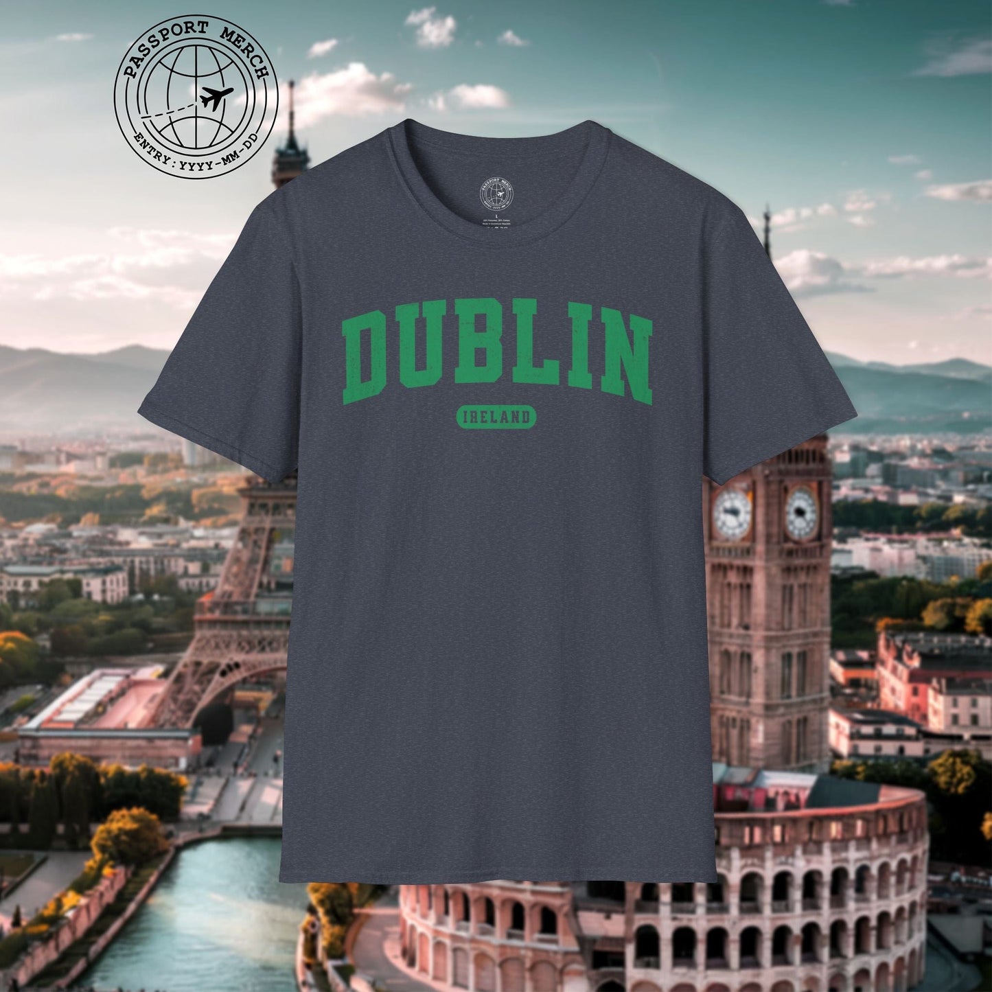 Classic Athletic (Bucket List Edition), Dublin, Ireland T-Shirt