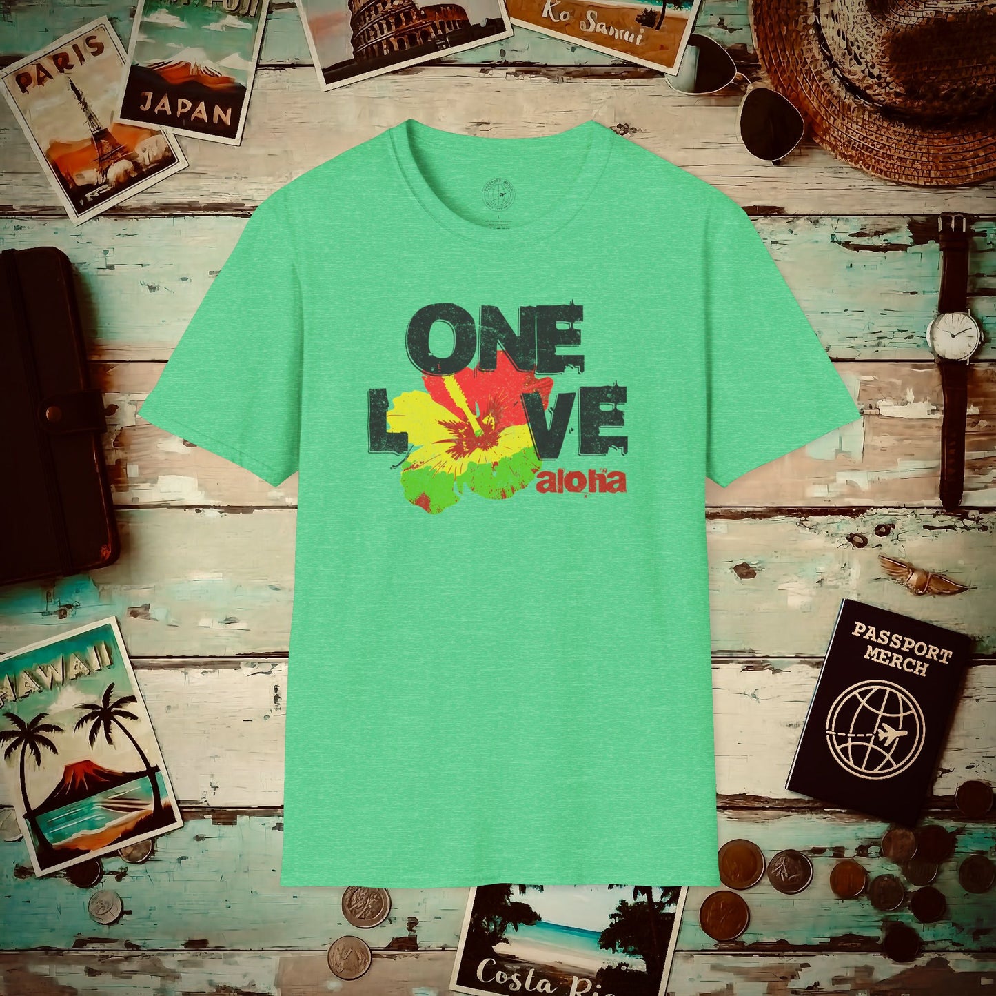 One Love, Aloha, Hawaii T-Shirt