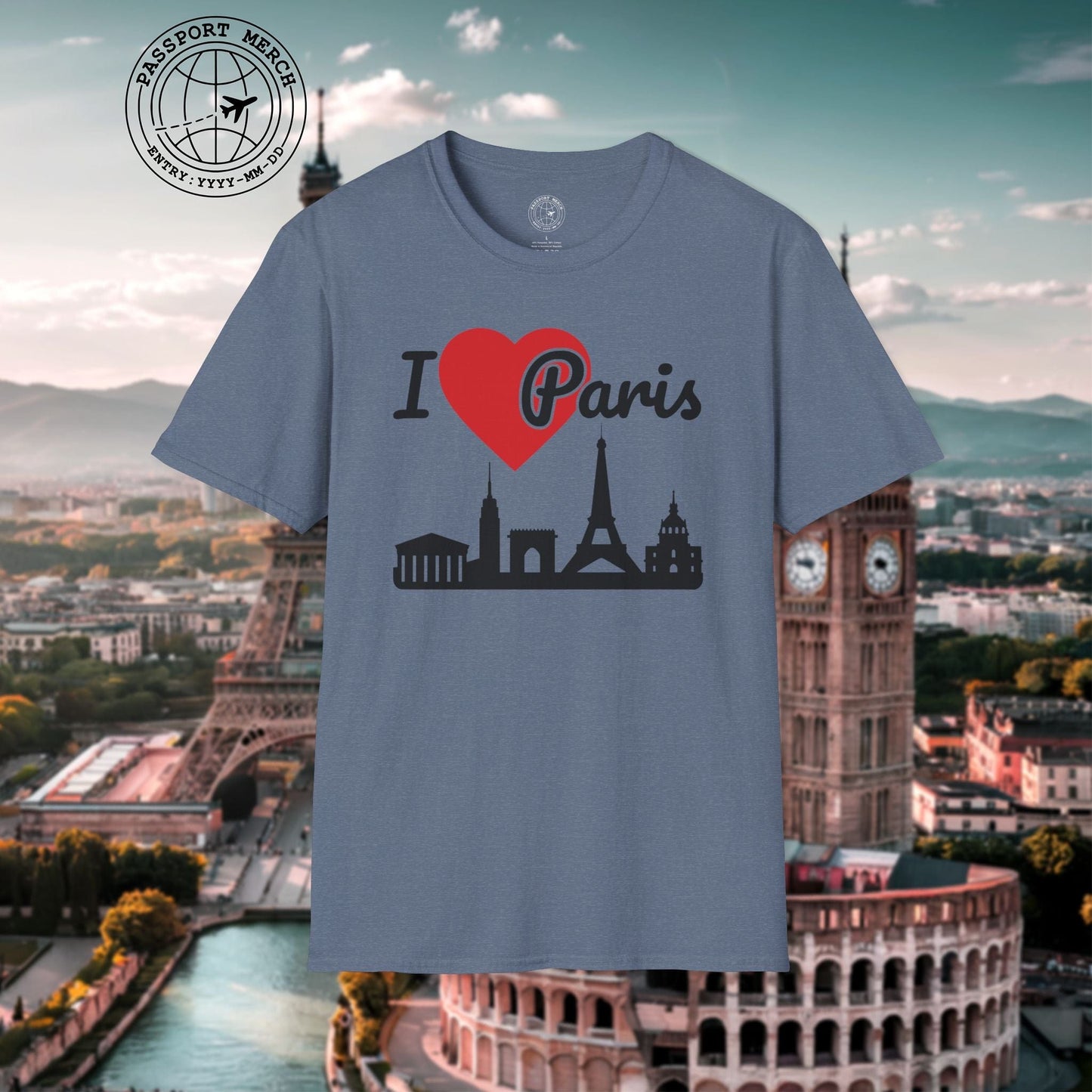 I Heart Paris France T-Shirt