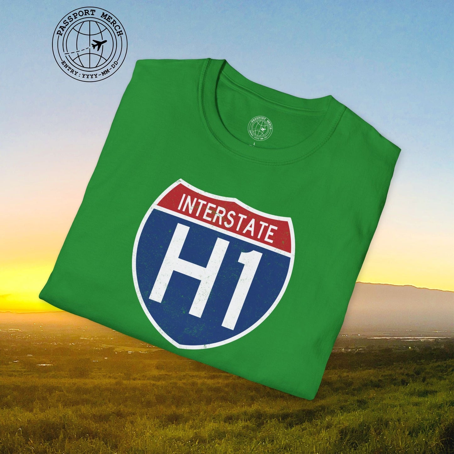 Signs of Wanderlust, Interstate H1, Hawaii T-Shirt