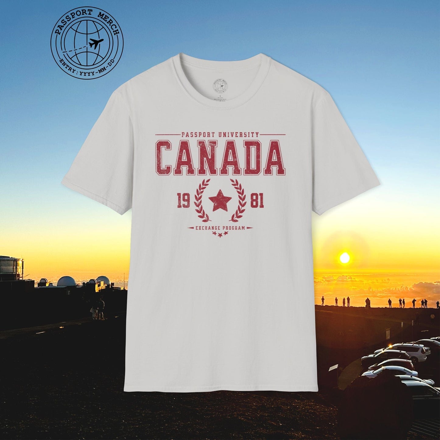 Vintage Passport University, Canada T-Shirt