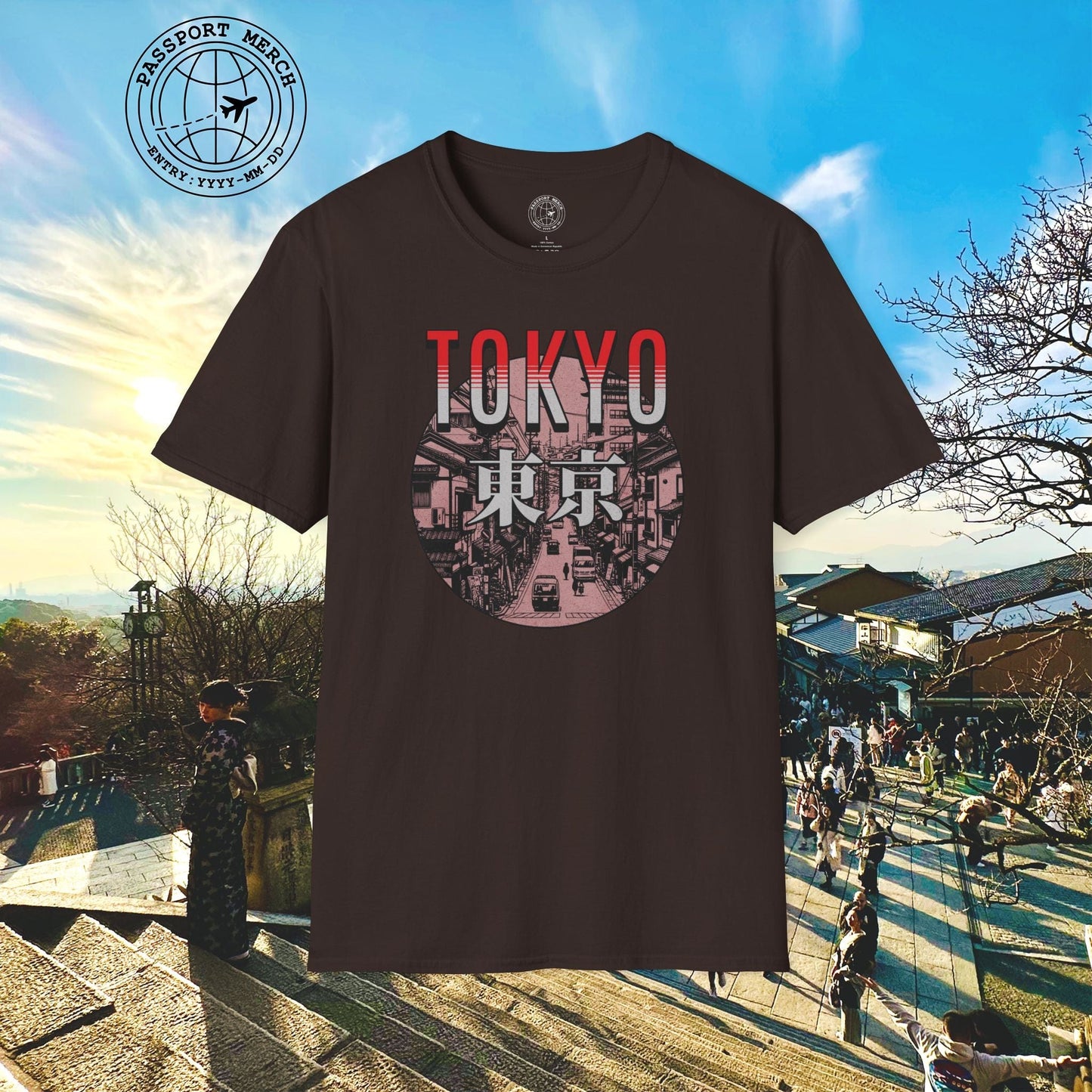 Vintage Streets of Tokyo Japan T-Shirt